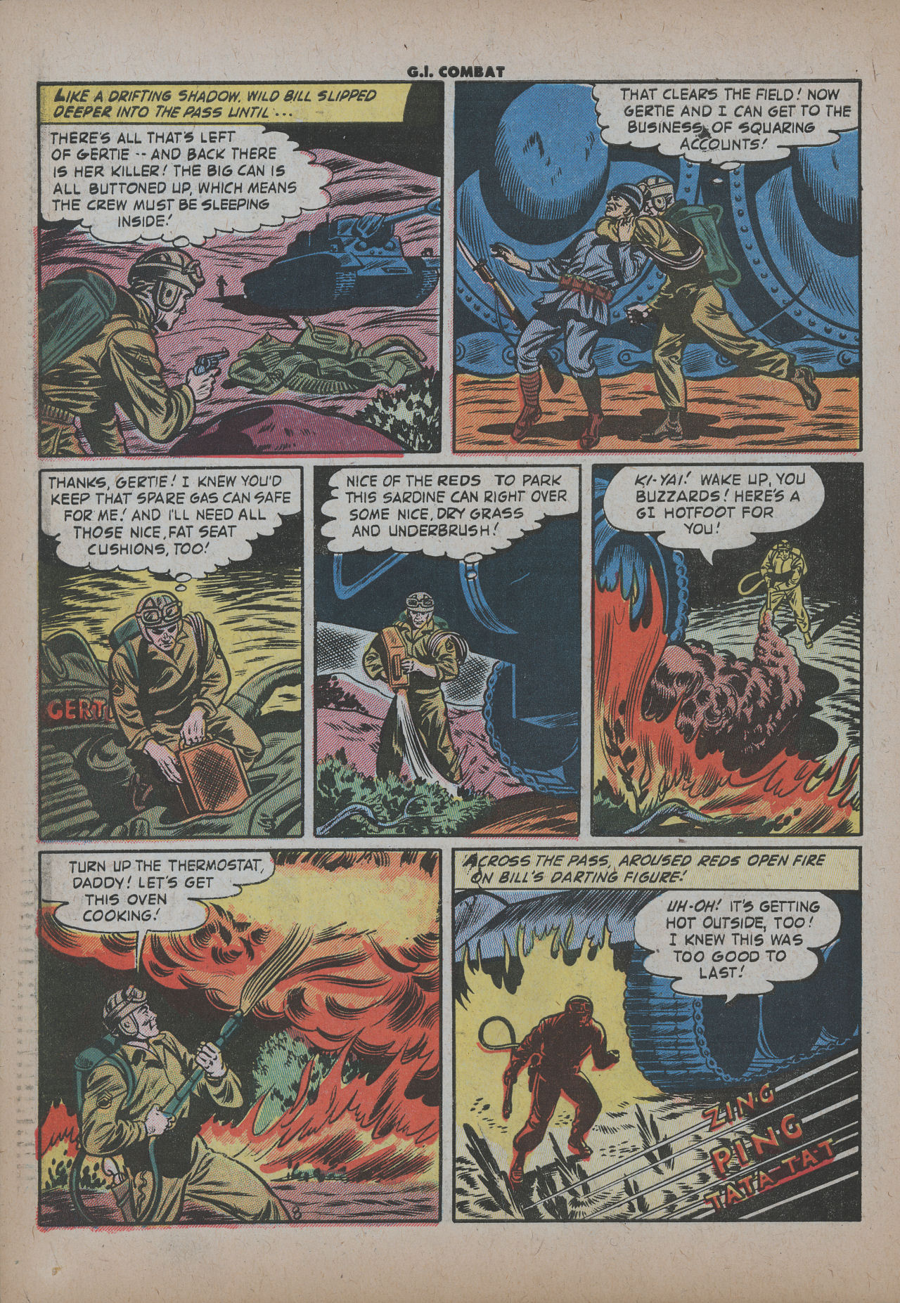 Read online G.I. Combat (1952) comic -  Issue #34 - 10