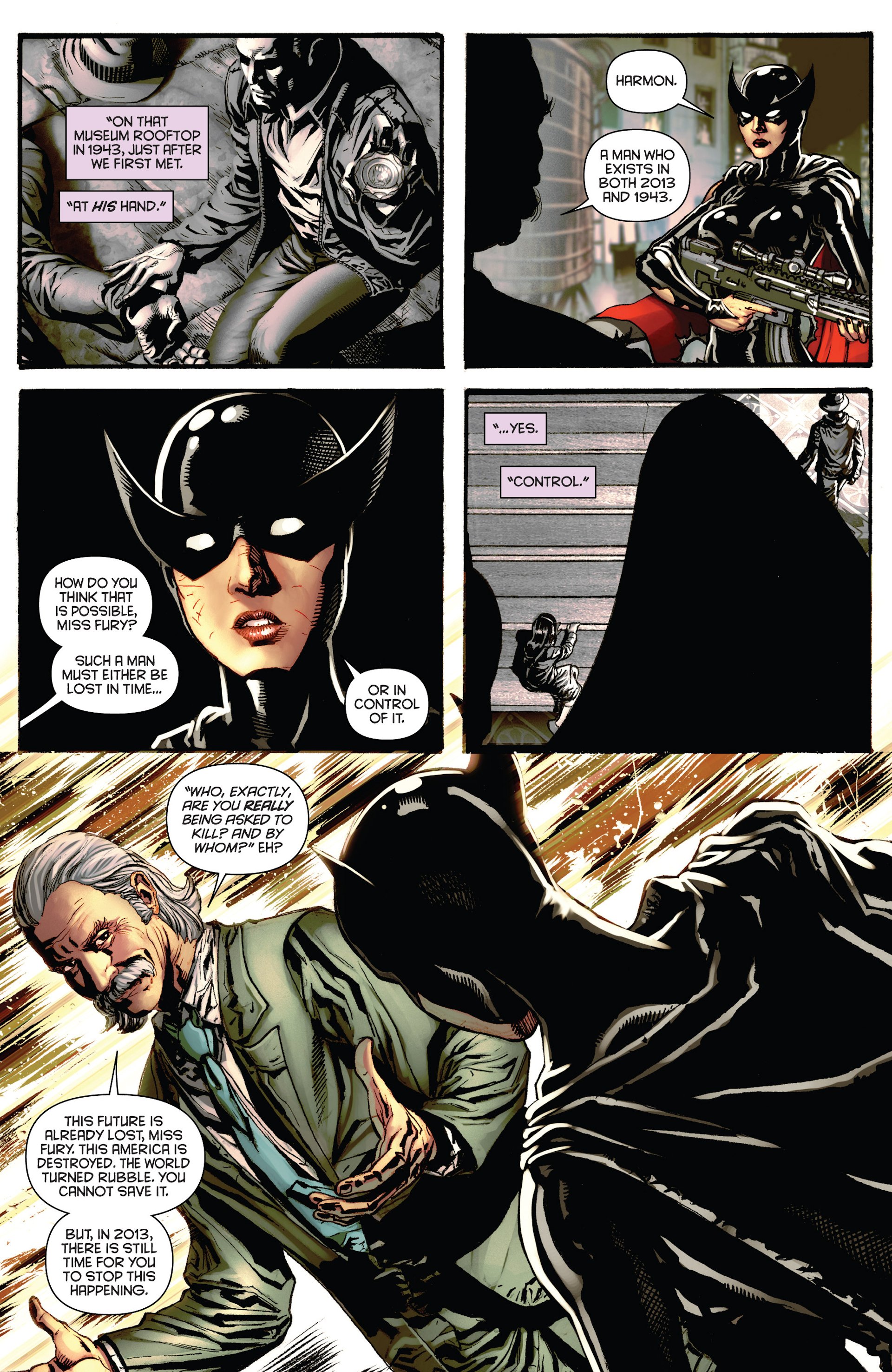 Read online Miss Fury (2013) comic -  Issue #4 - 23