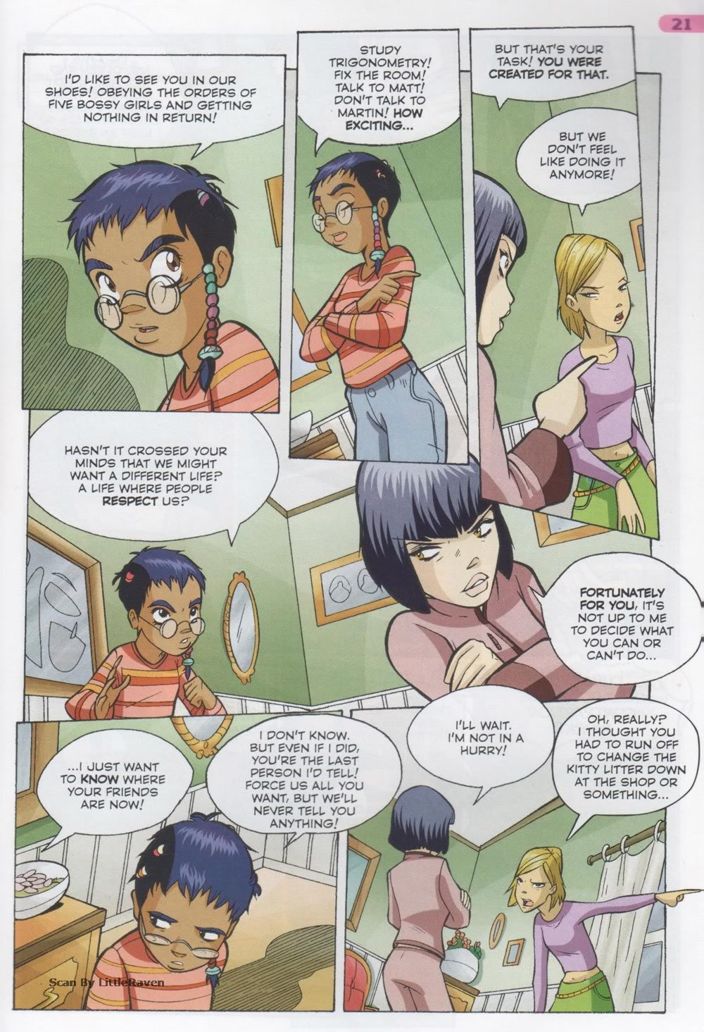 Read online W.i.t.c.h. comic -  Issue #36 - 5
