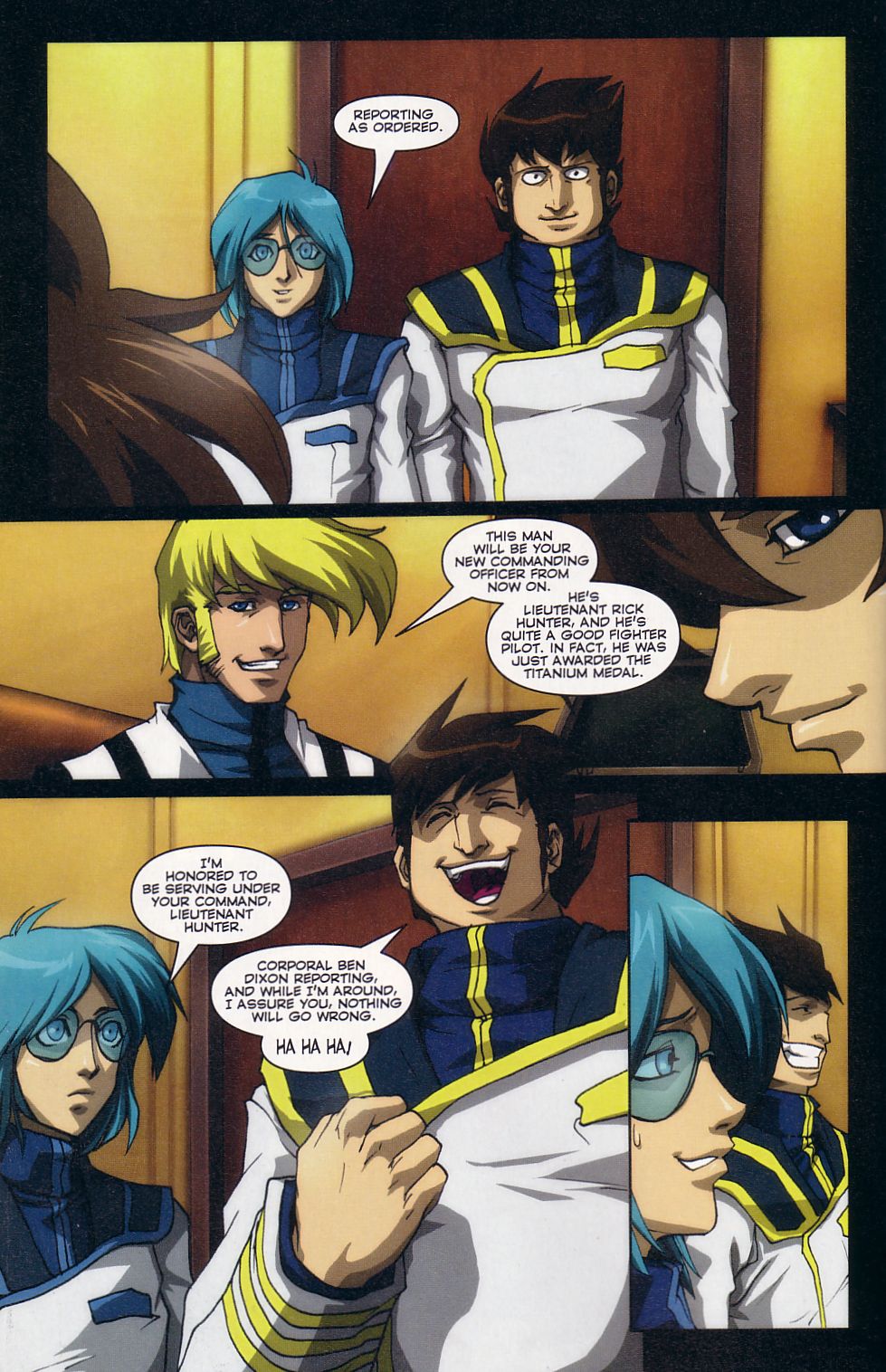 Read online Robotech: Love and War comic -  Issue #3 - 11