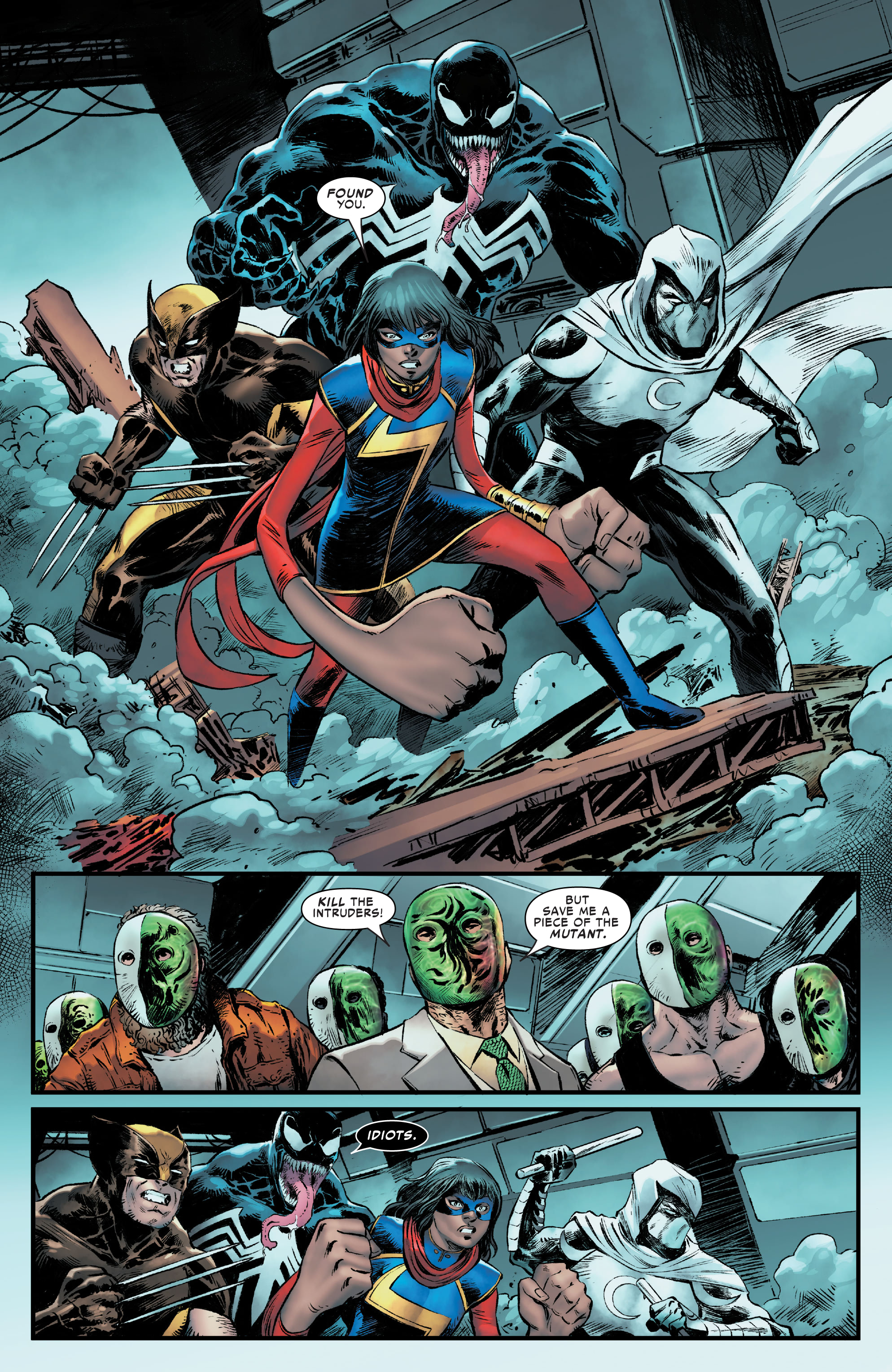 Read online Ms. Marvel & Venom comic -  Issue #1 - 24