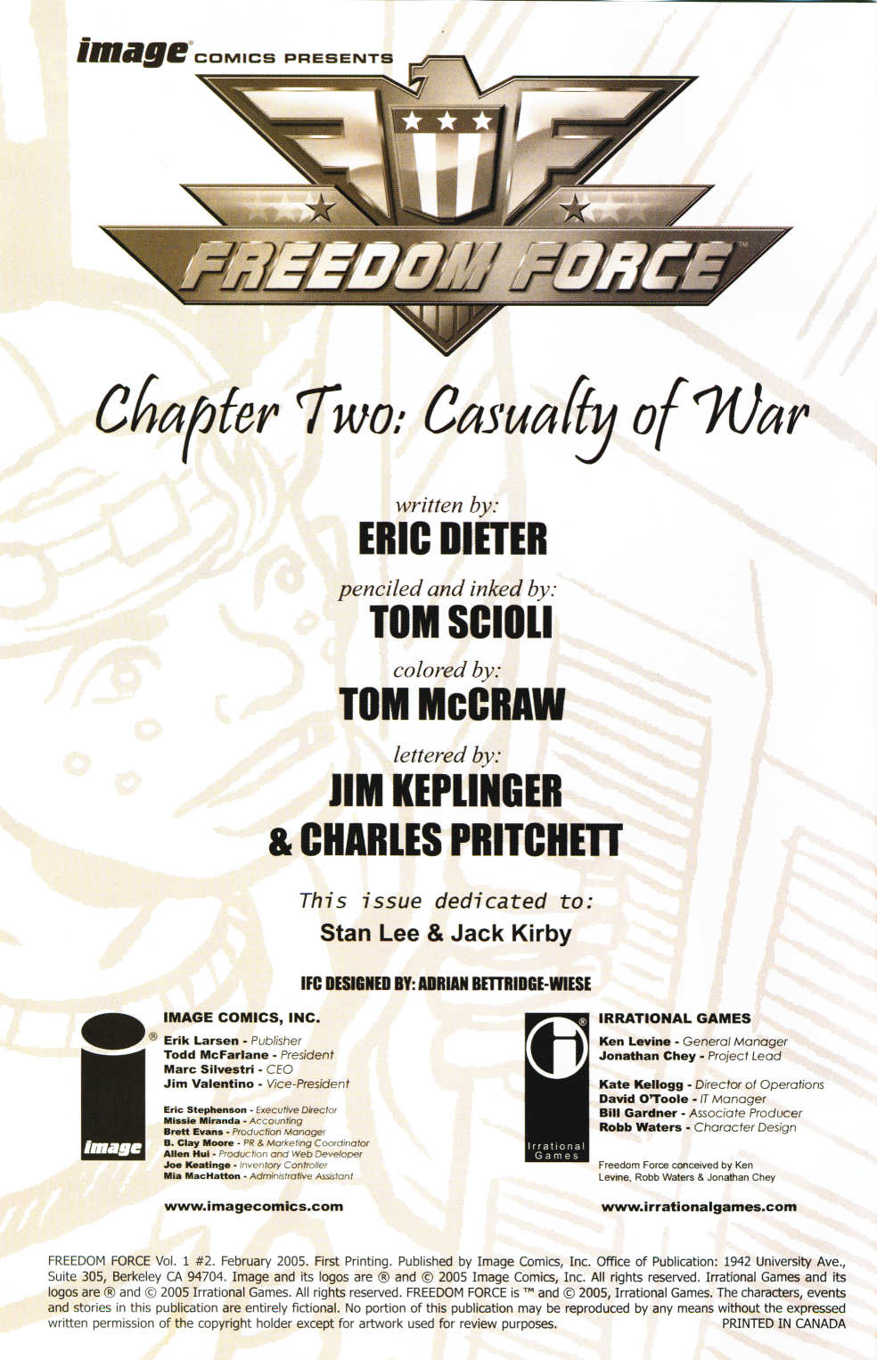 Read online Freedom Force comic -  Issue #2 - 2