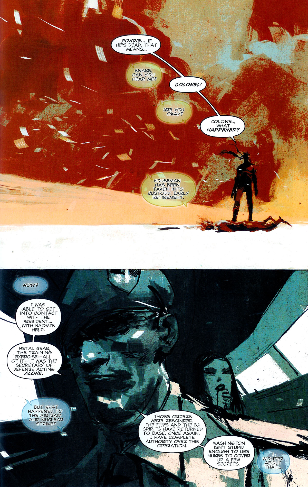 Read online Metal Gear Solid comic -  Issue #12 - 21