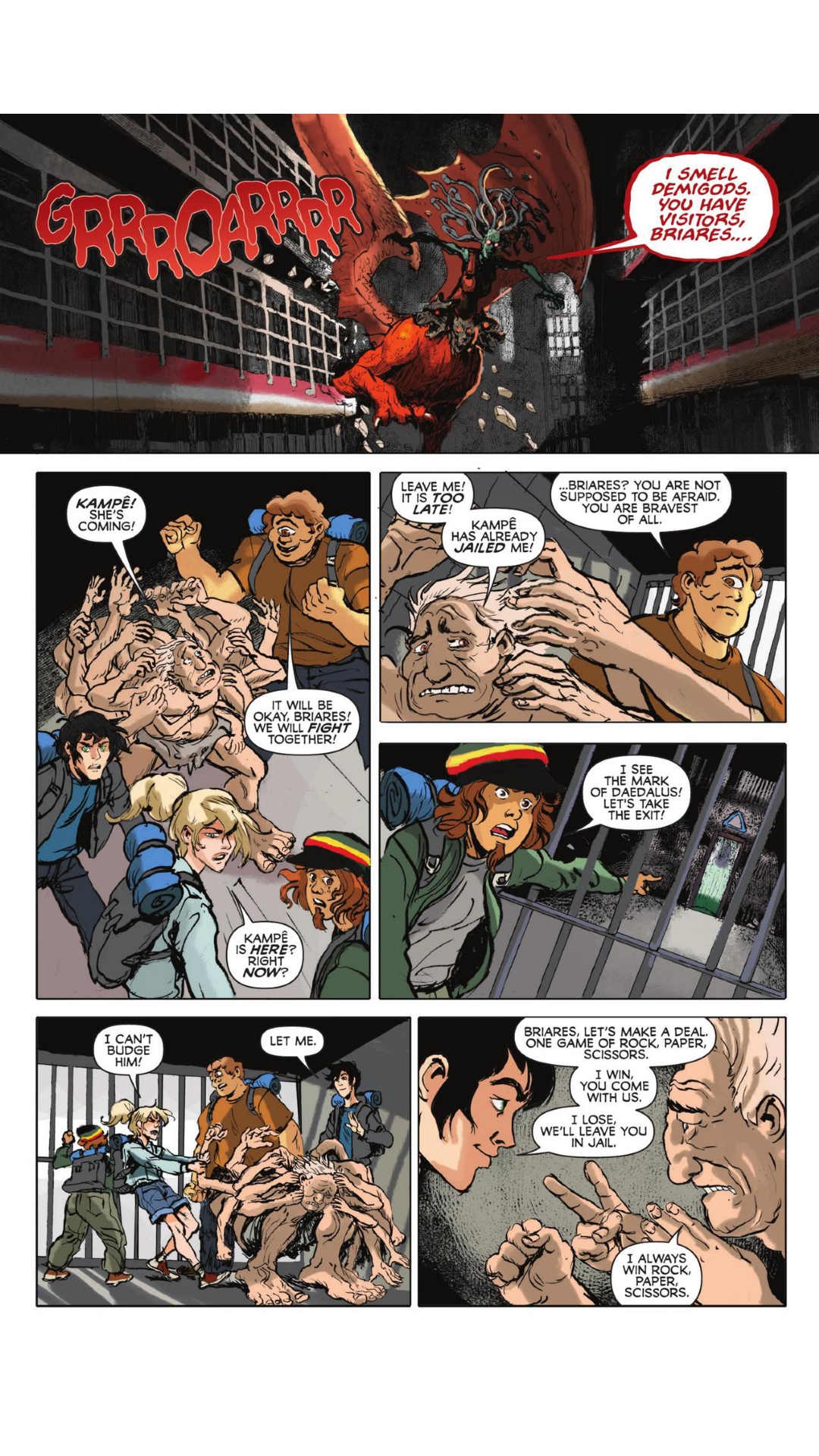 Read online Percy Jackson and the Olympians comic -  Issue # TPB 4 - 42