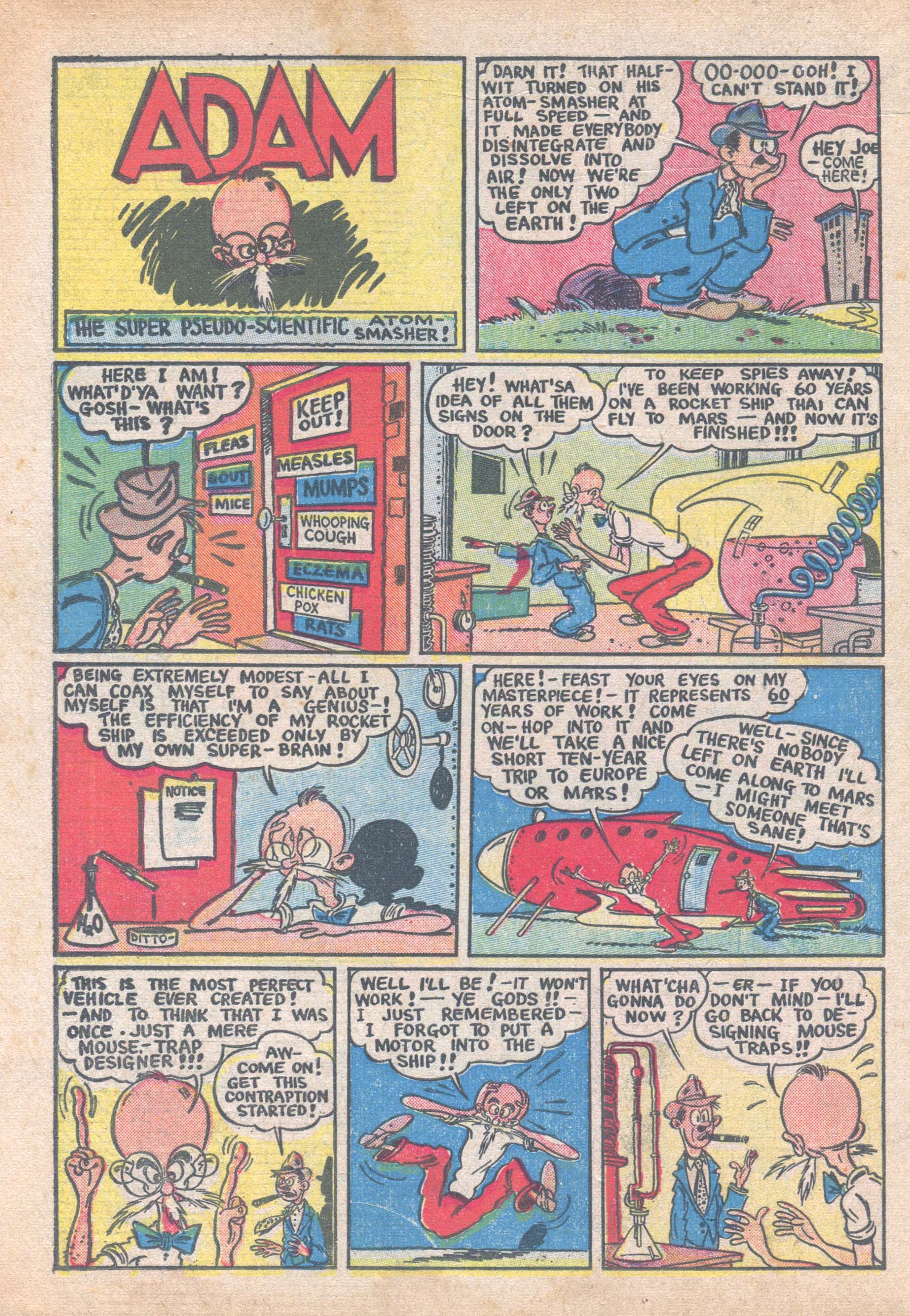 Read online Amazing Mystery Funnies comic -  Issue #19 - 65