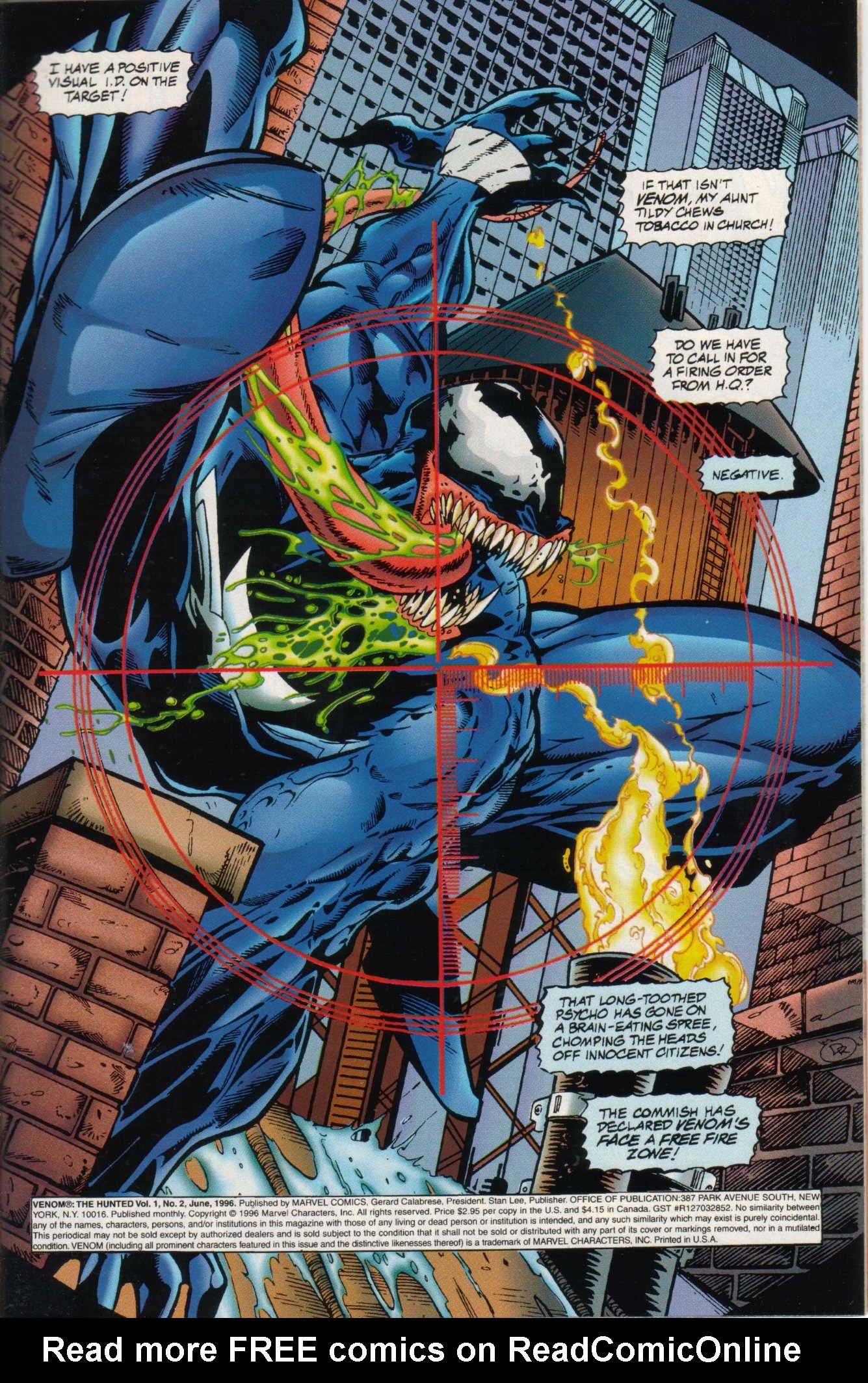 Read online Venom: The Hunted comic -  Issue #2 - 2