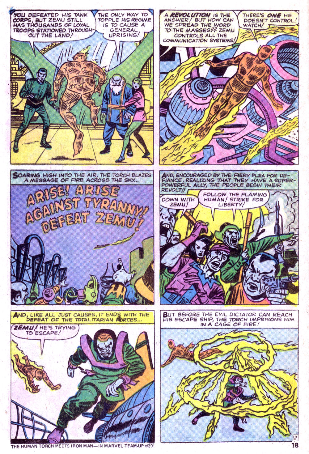 Read online The Human Torch (1974) comic -  Issue #3 - 13