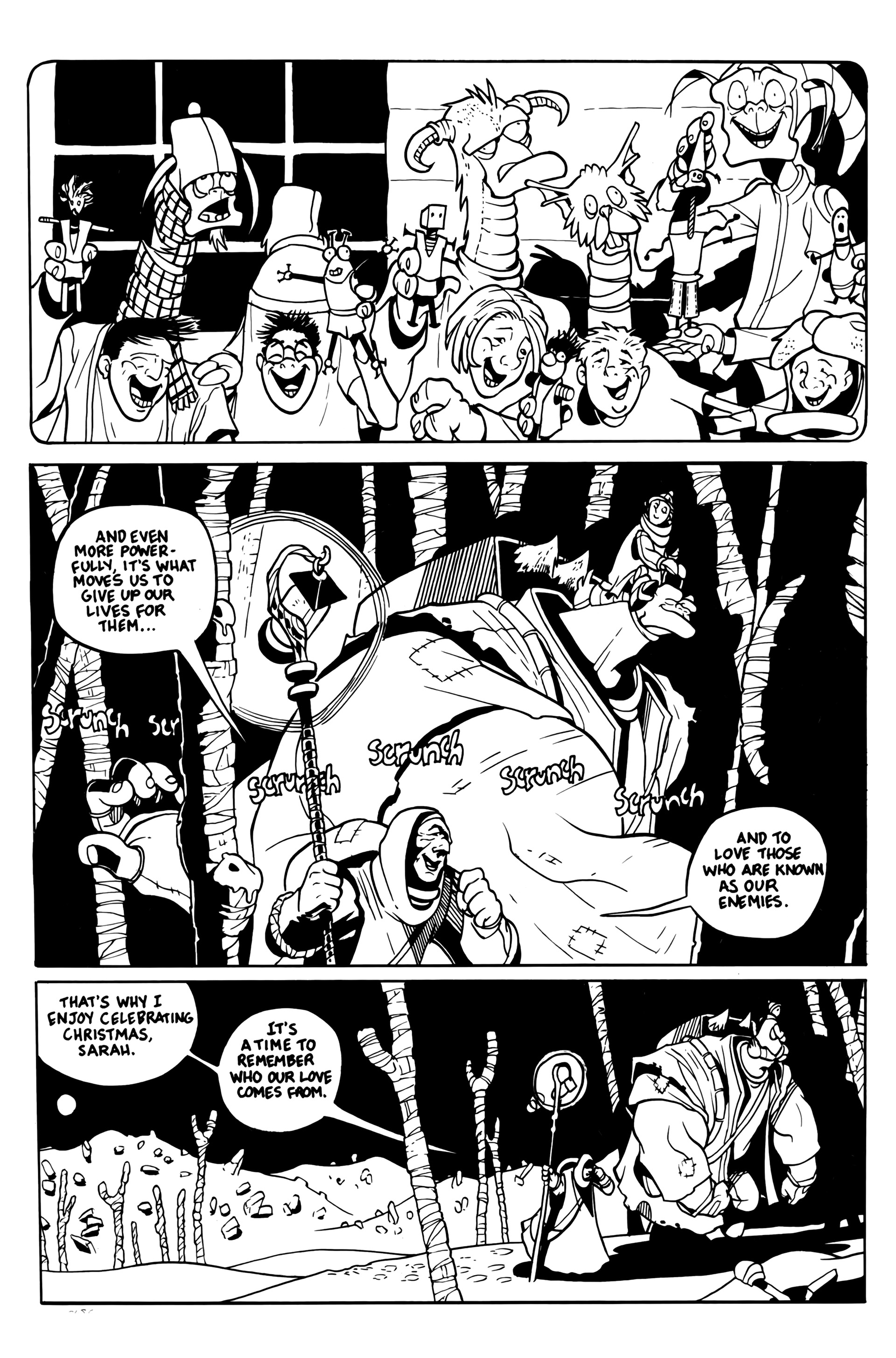 Read online A Caliber Christmas comic -  Issue # Full - 12