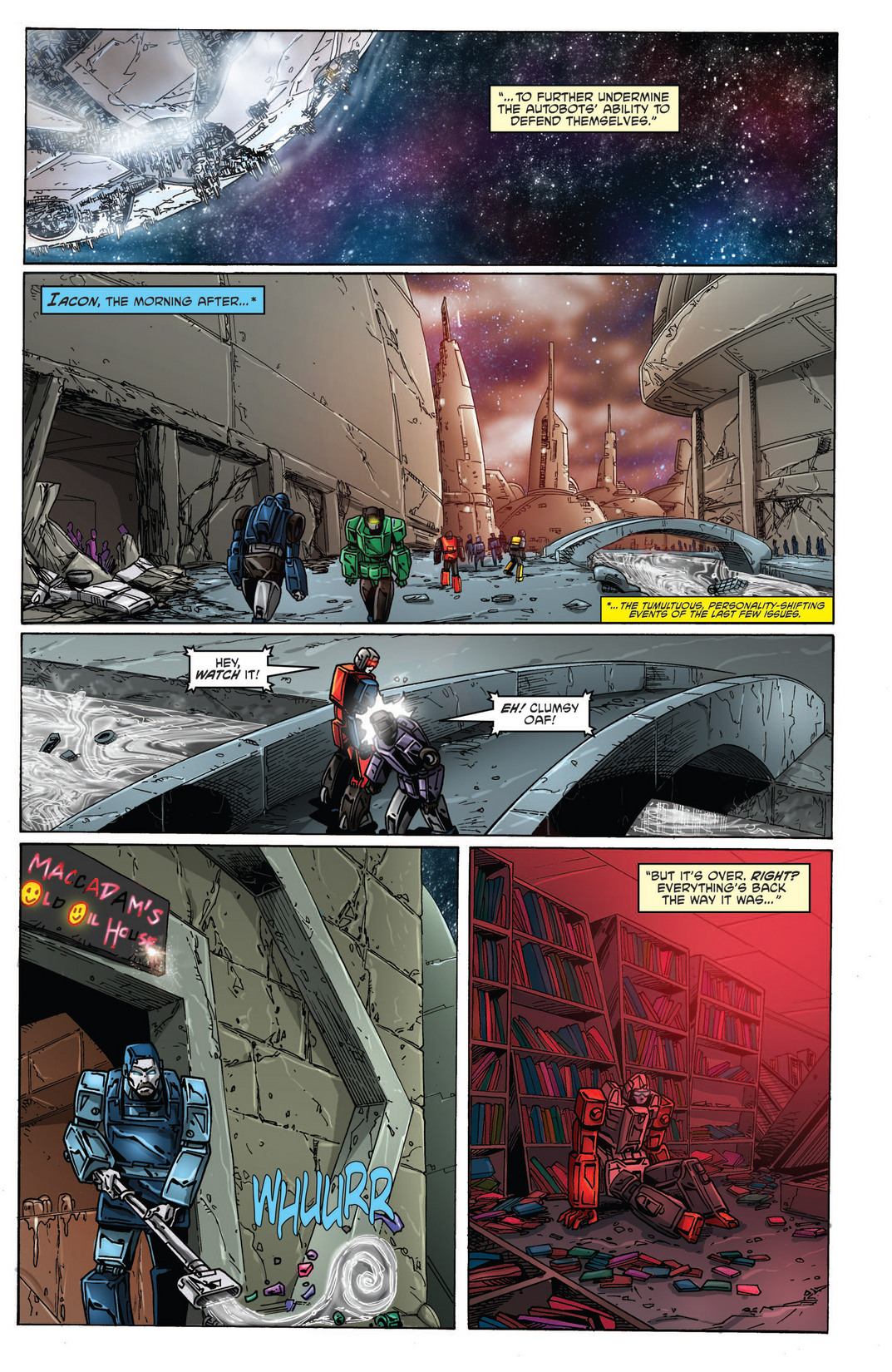 Read online The Transformers: Regeneration One comic -  Issue #91 - 8