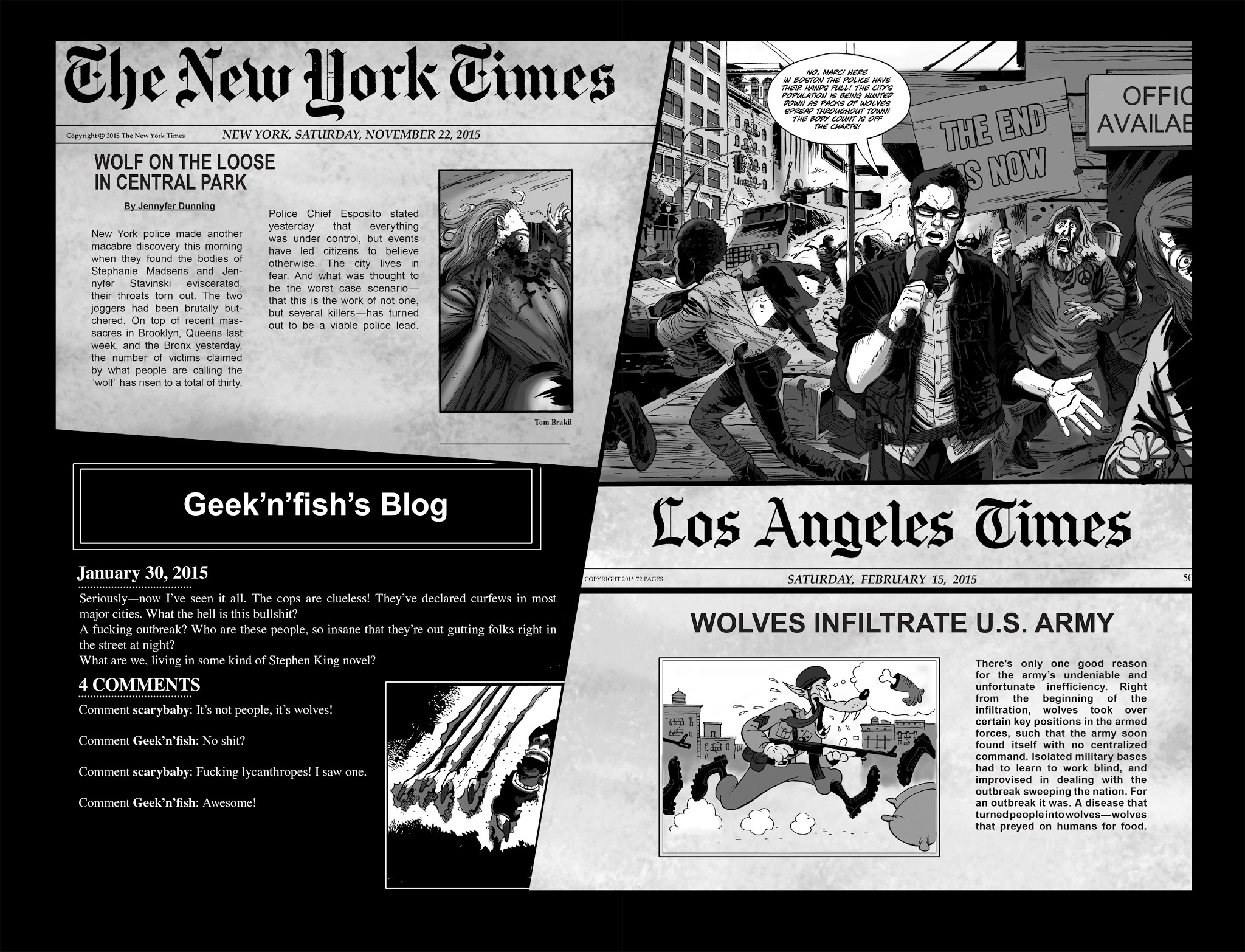 Read online World War Wolves comic -  Issue #1 - 17