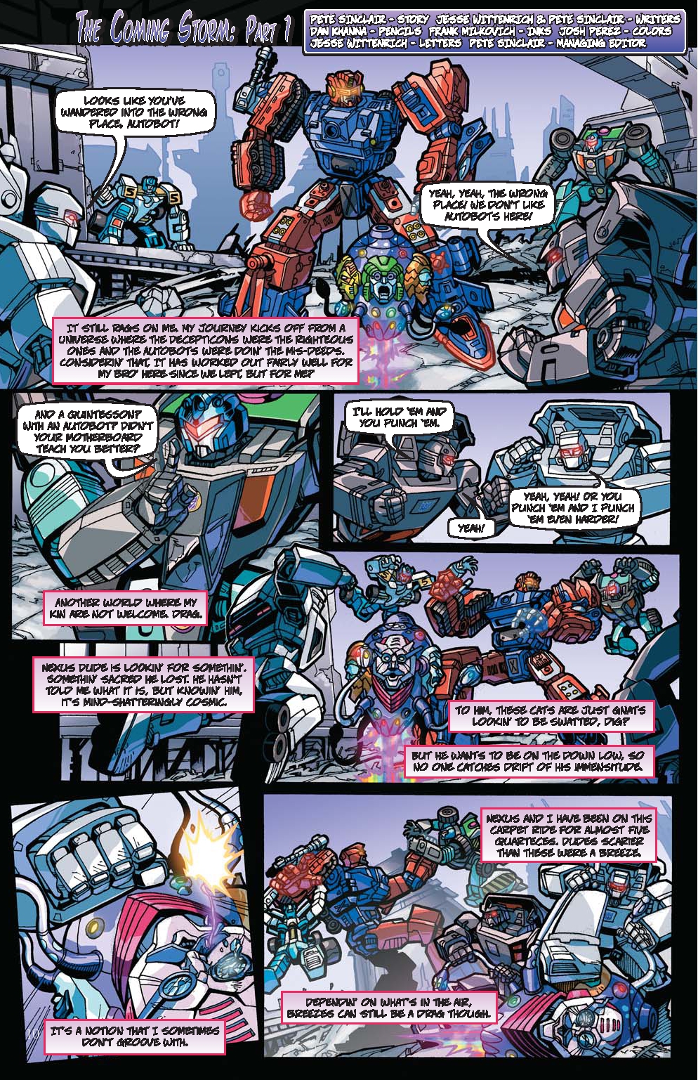 Read online Transformers: Collectors' Club comic -  Issue #31 - 10