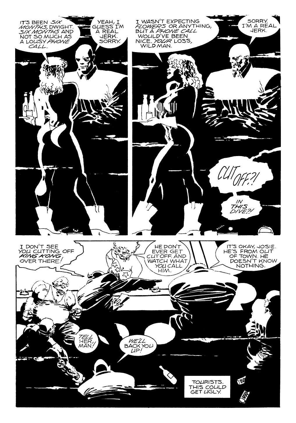Read online Sin City: A Dame to Kill For comic -  Issue # Full - 89
