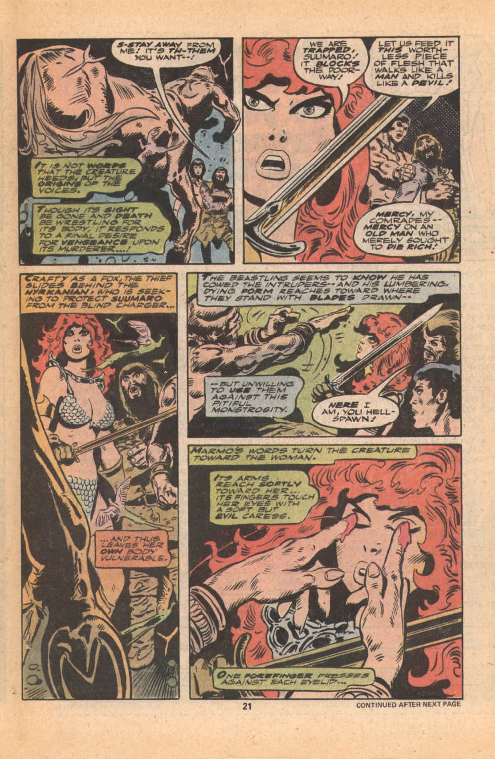Red Sonja (1977) Issue #10 #10 - English 14