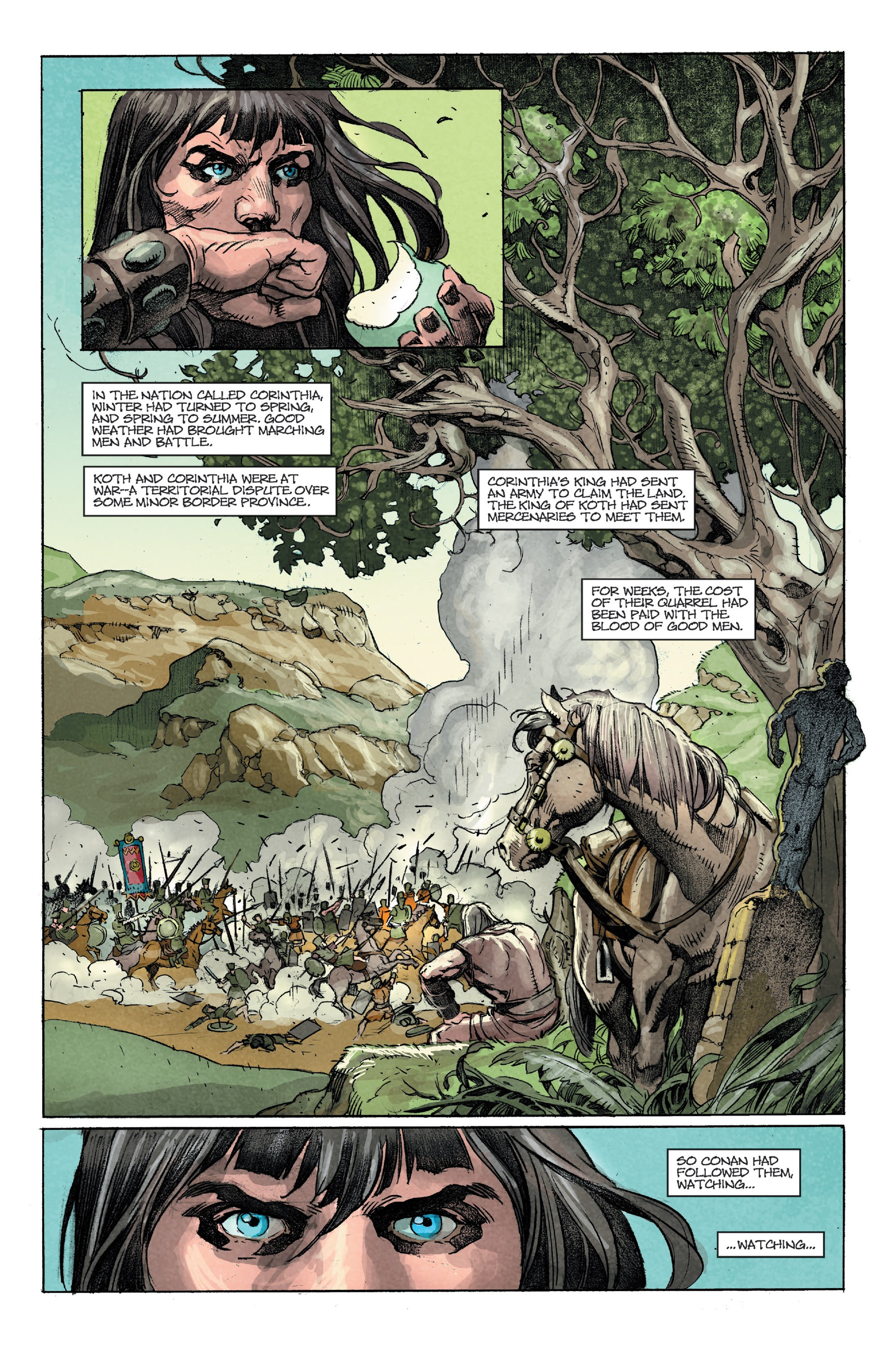 Read online Conan Chronicles Epic Collection comic -  Issue # TPB The Battle of Shamla Pass (Part 1) - 16