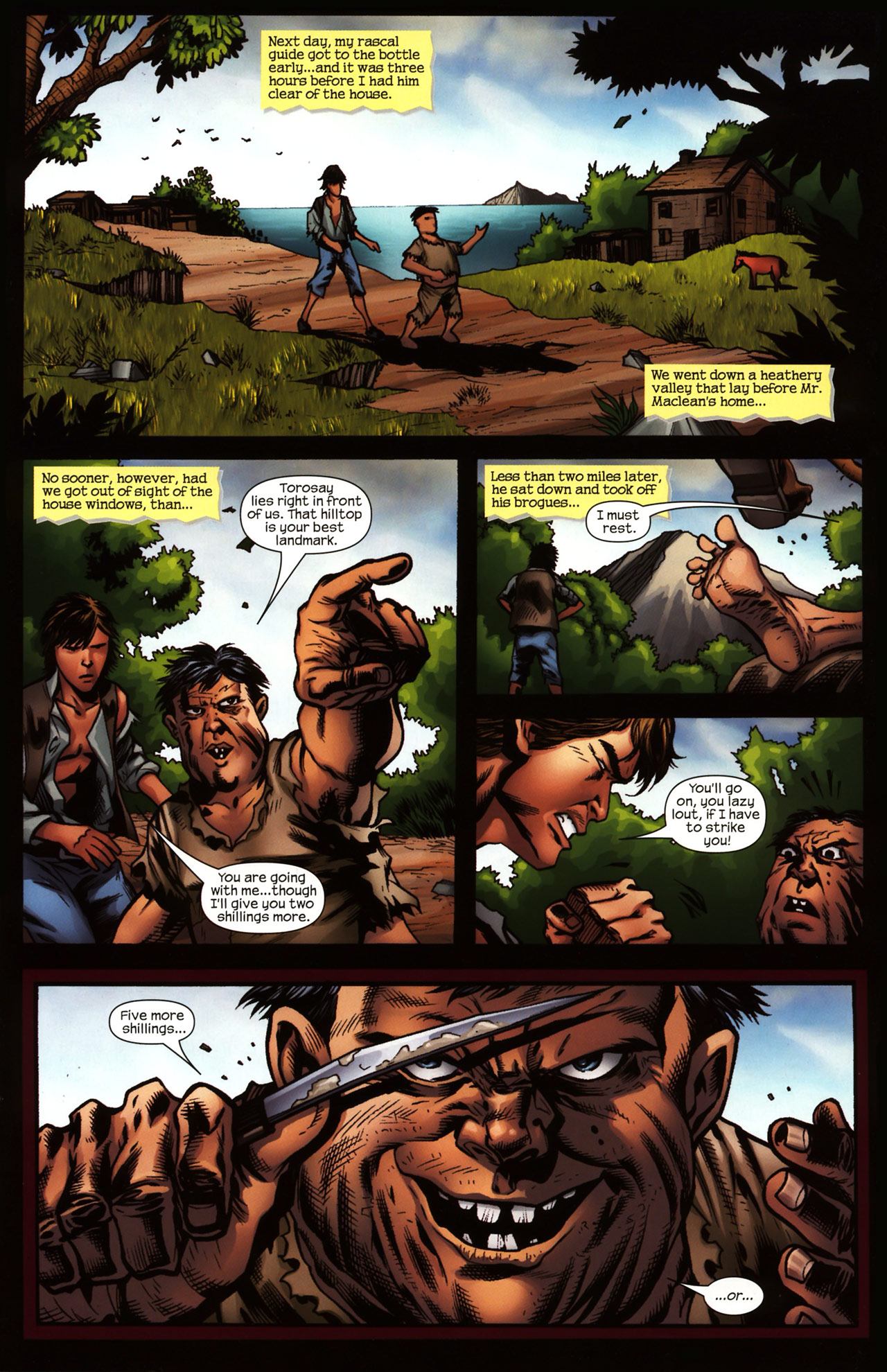 Read online Marvel Illustrated: Kidnapped! comic -  Issue #3 - 17