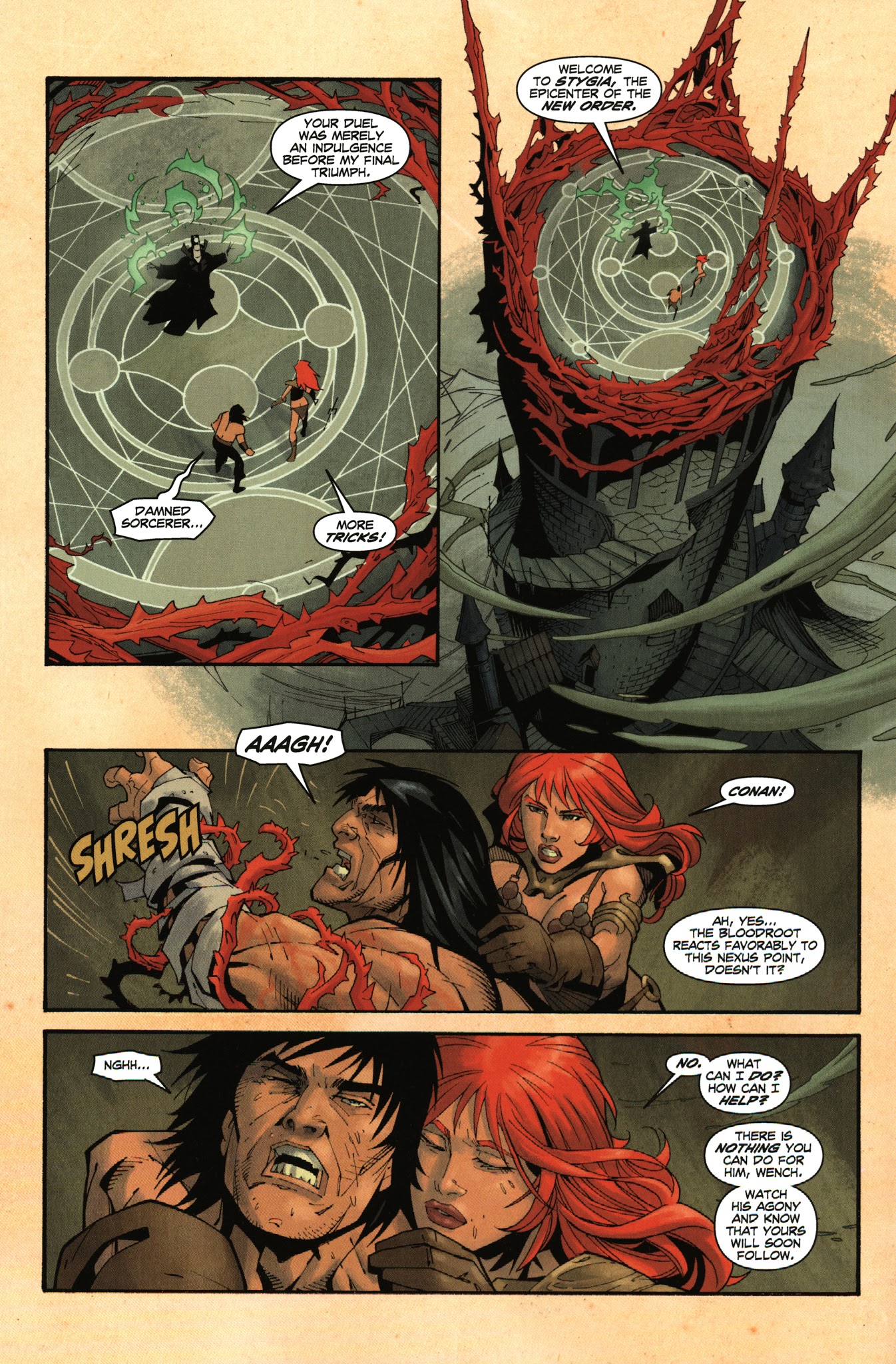Read online Conan Red Sonja comic -  Issue #4 - 6