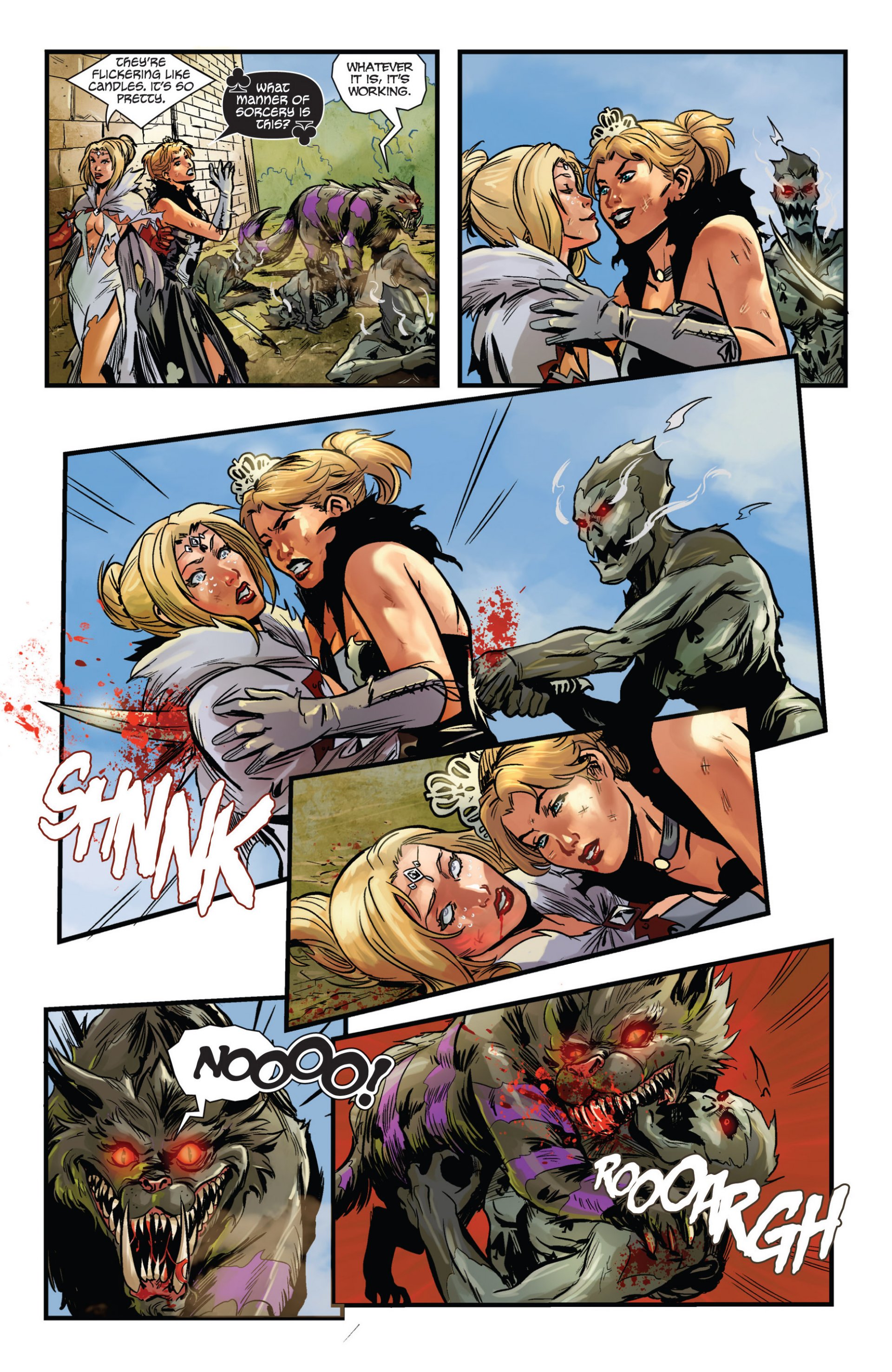 Read online Grimm Fairy Tales presents Wonderland comic -  Issue #25 - 27