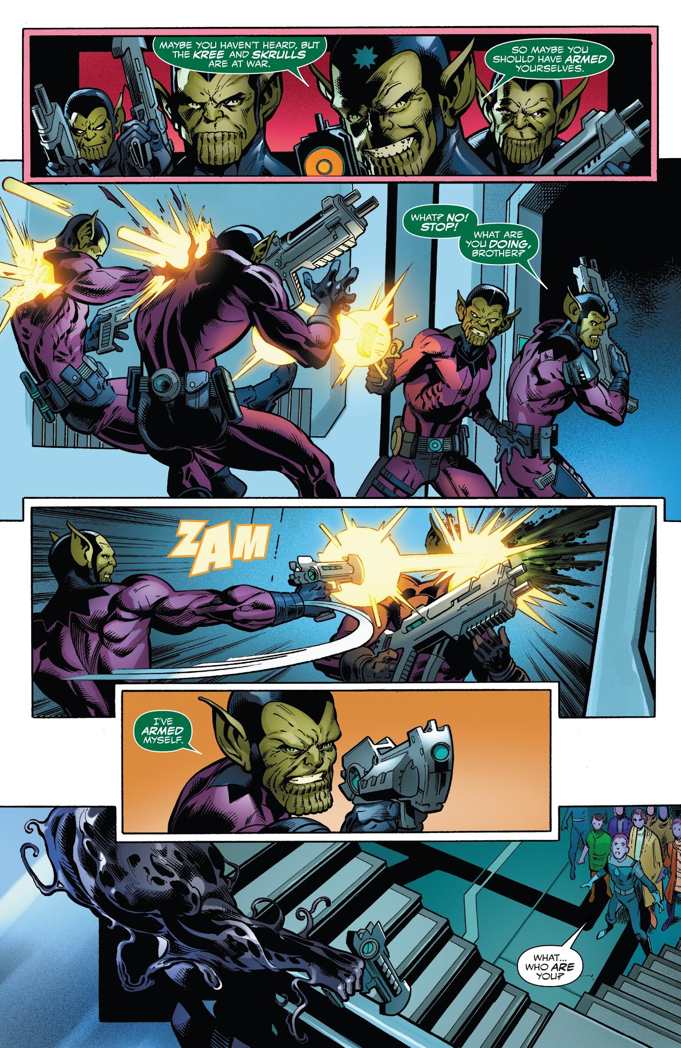 Read online Venom: First Host comic -  Issue #1 - 5