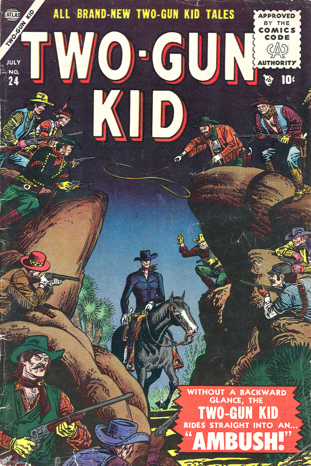Read online Two-Gun Kid comic -  Issue #24 - 1