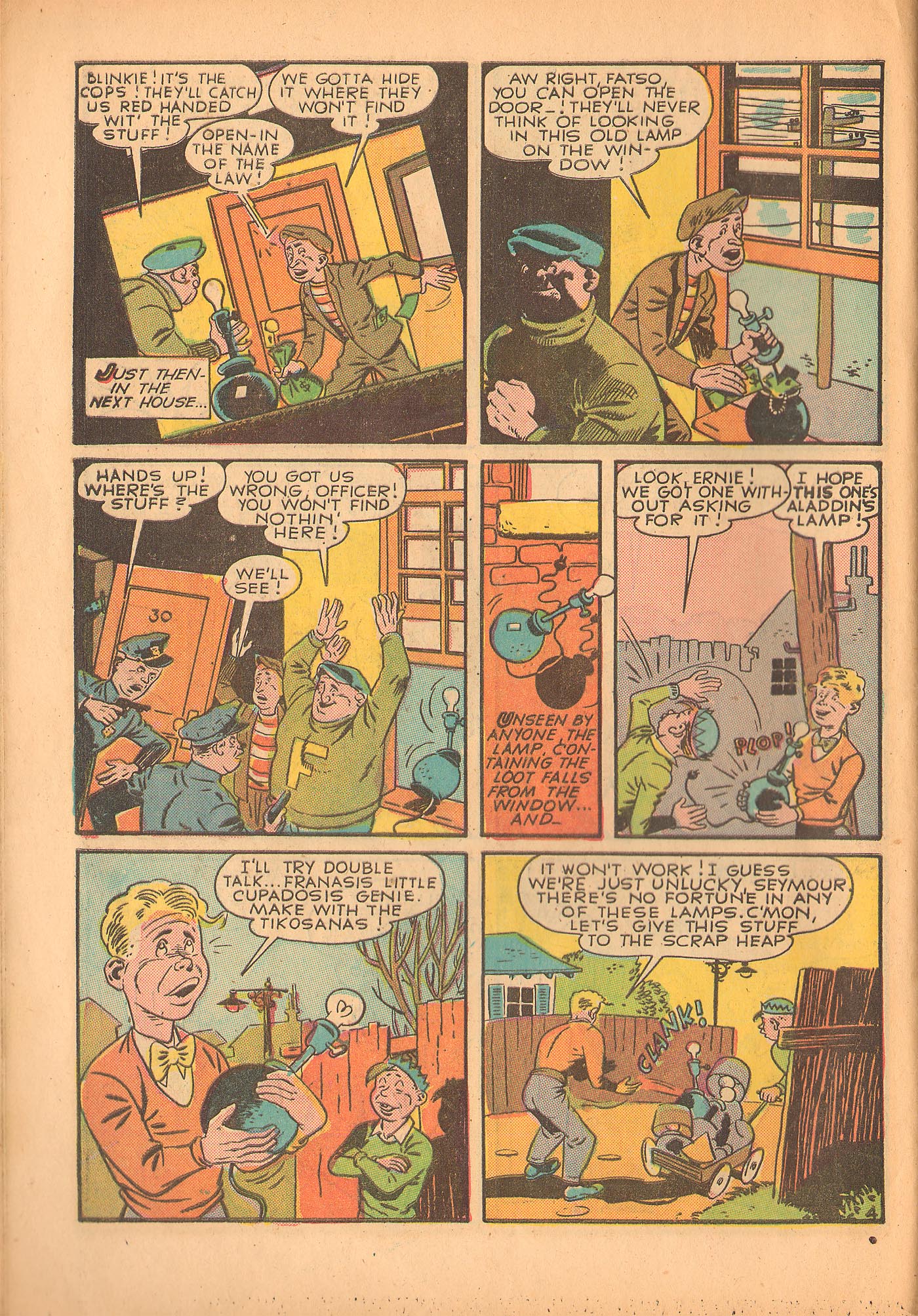 Read online Rocket Kelly (1945) comic -  Issue #4 - 46