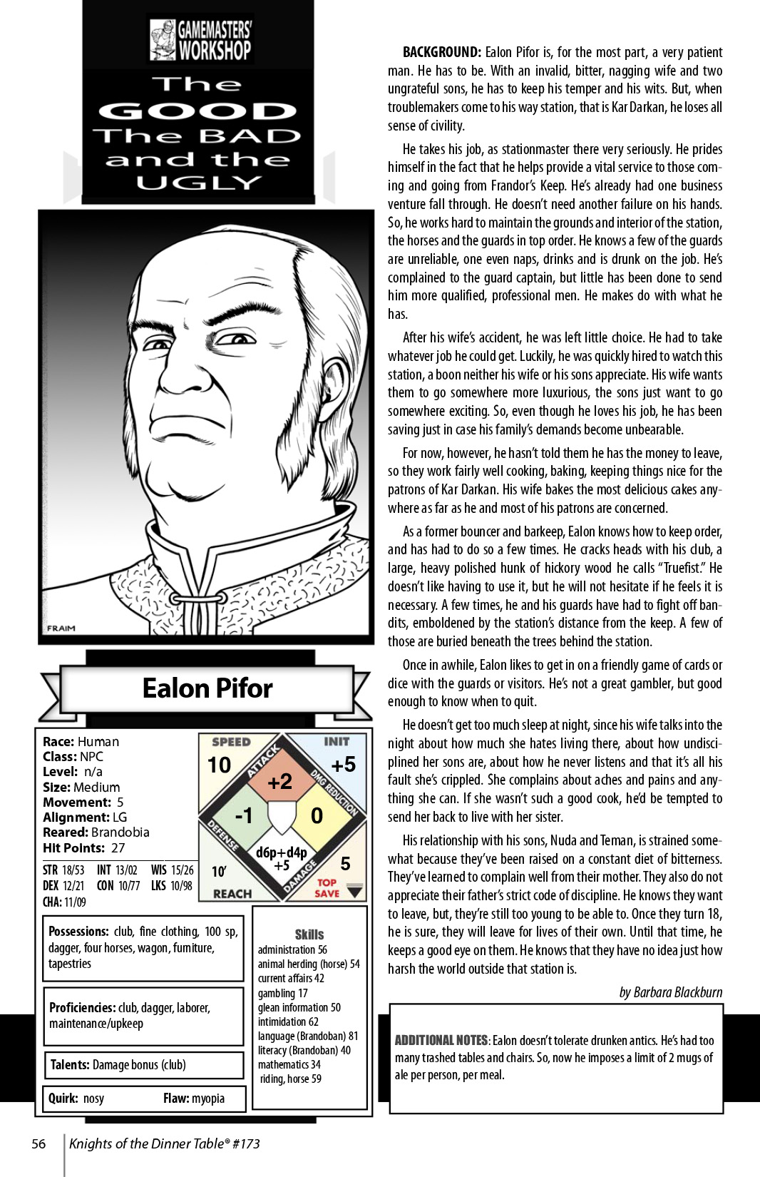 Read online Knights of the Dinner Table comic -  Issue #173 - 74