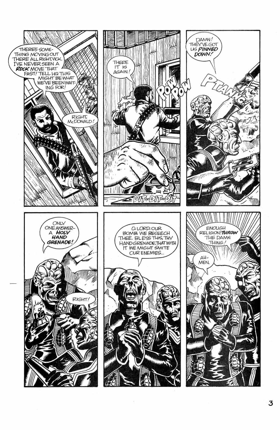 Read online Planet of the Apes: The Forbidden Zone comic -  Issue #3 - 5