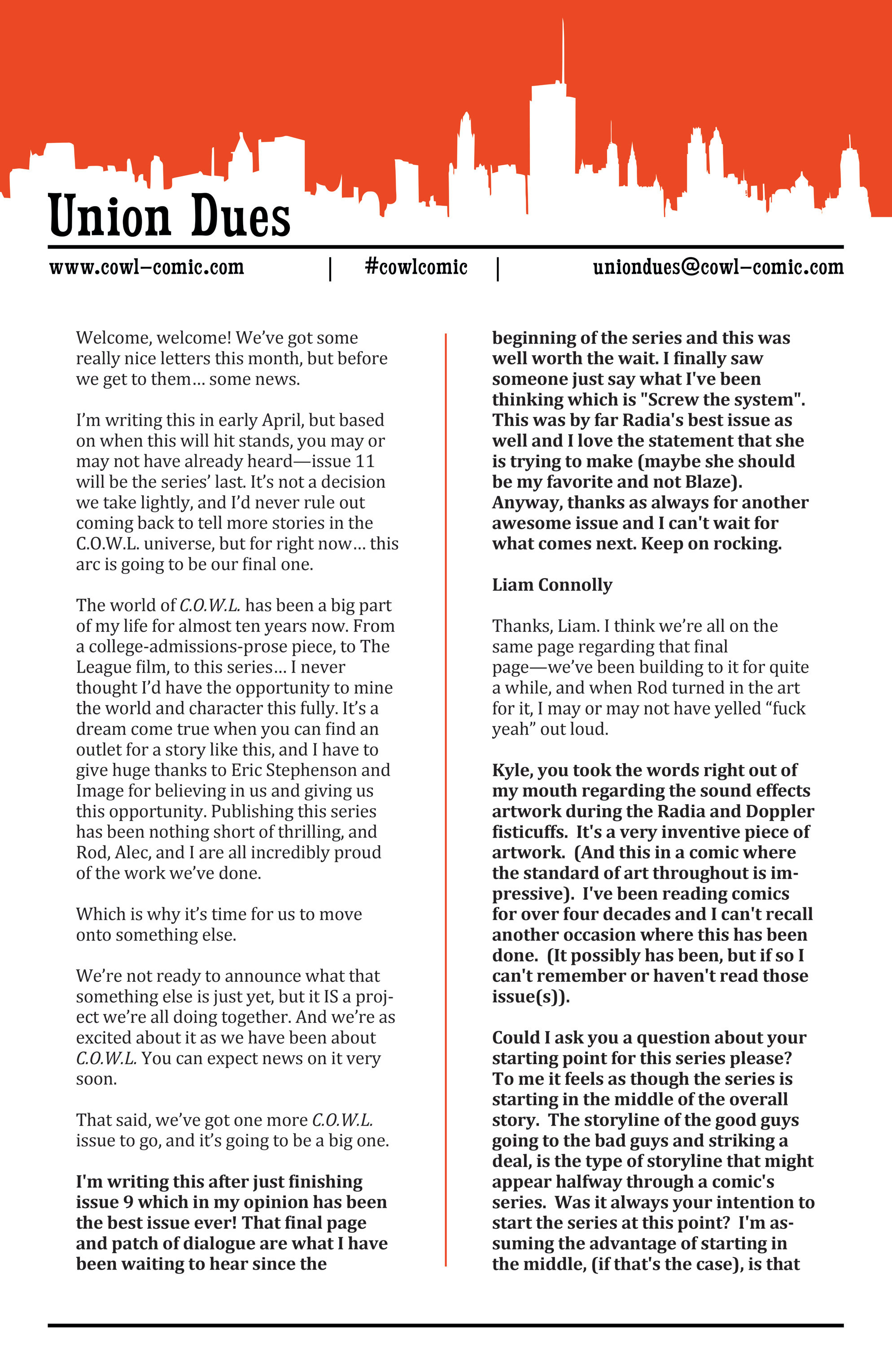 Read online C.O.W.L. comic -  Issue #10 - 25