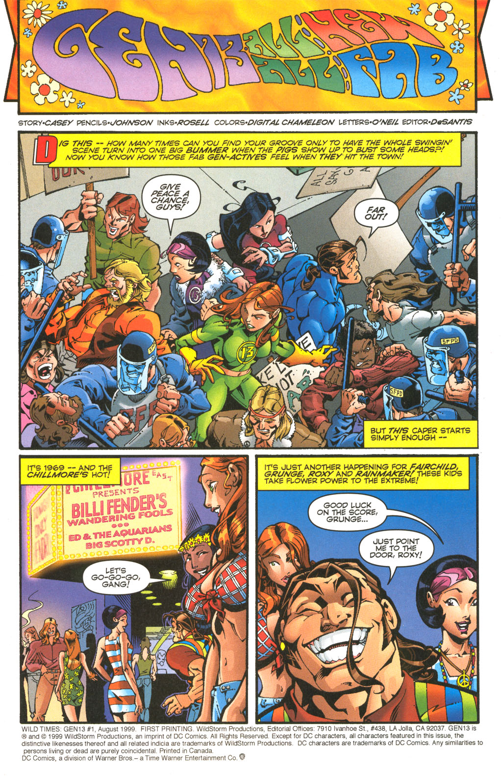 Read online Wild Times: Gen13 comic -  Issue # Full - 2