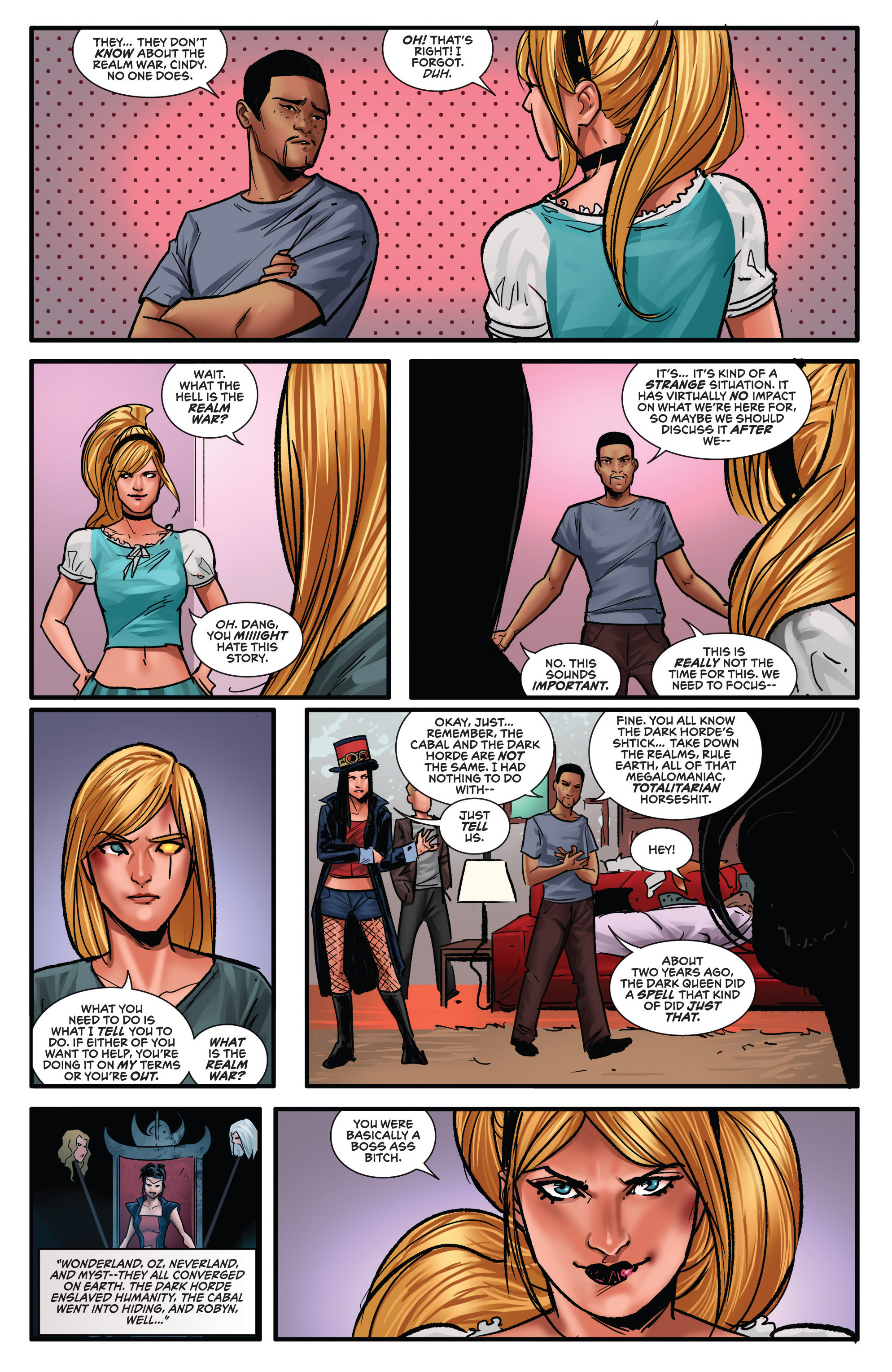 Read online Grimm Fairy Tales presents Robyn Hood (2014) comic -  Issue #18 - 21