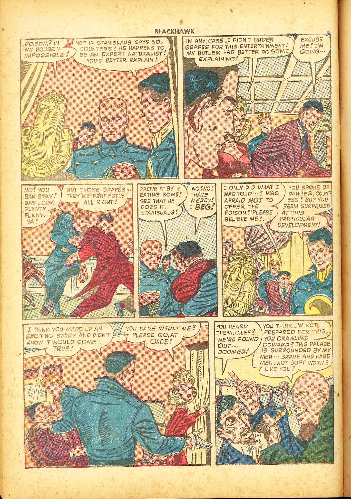 Read online Blackhawk (1957) comic -  Issue #20 - 23
