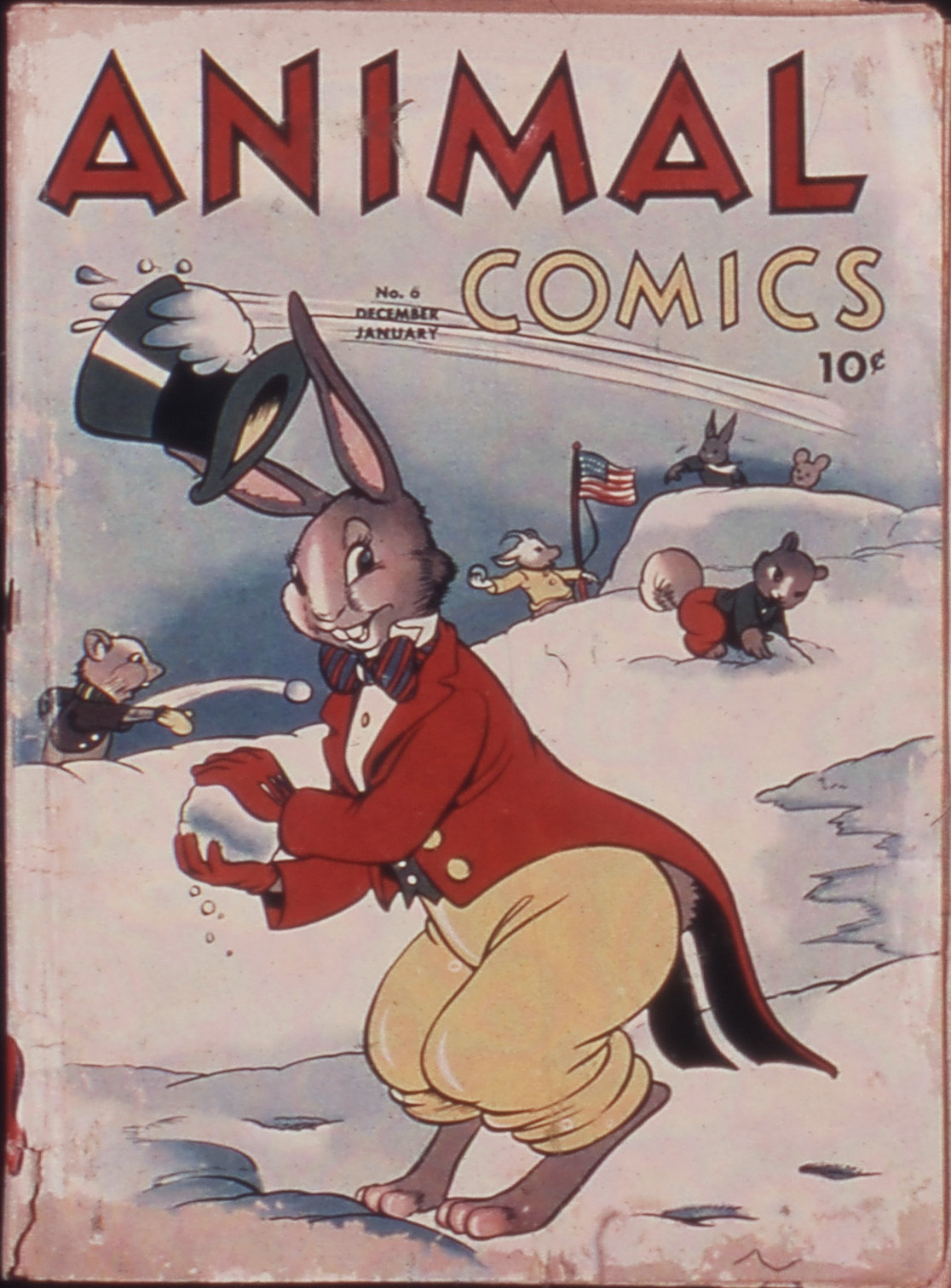 Read online Animal Comics comic -  Issue #6 - 1