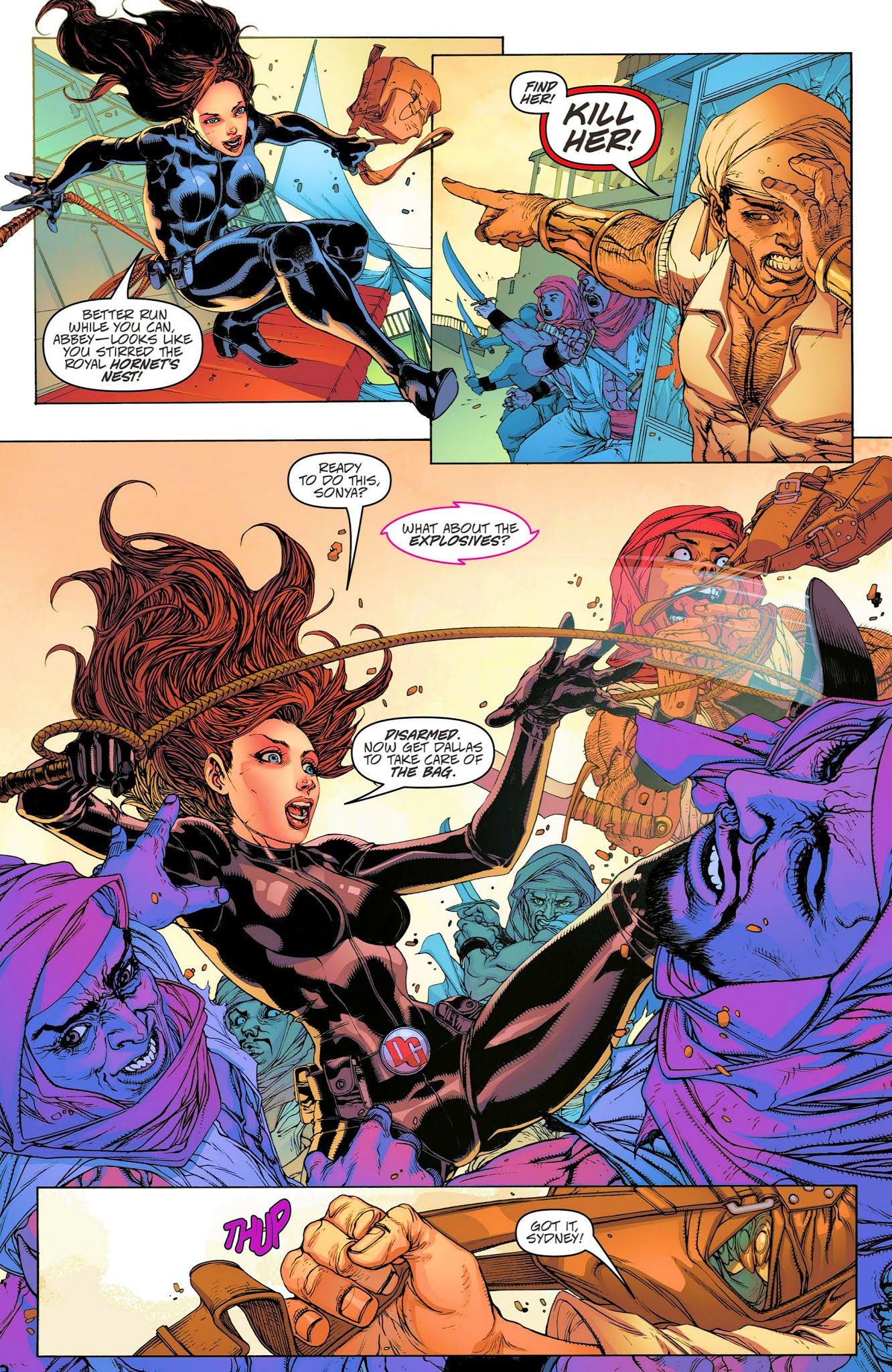 Read online Danger Girl: Trinity comic -  Issue #4 - 15
