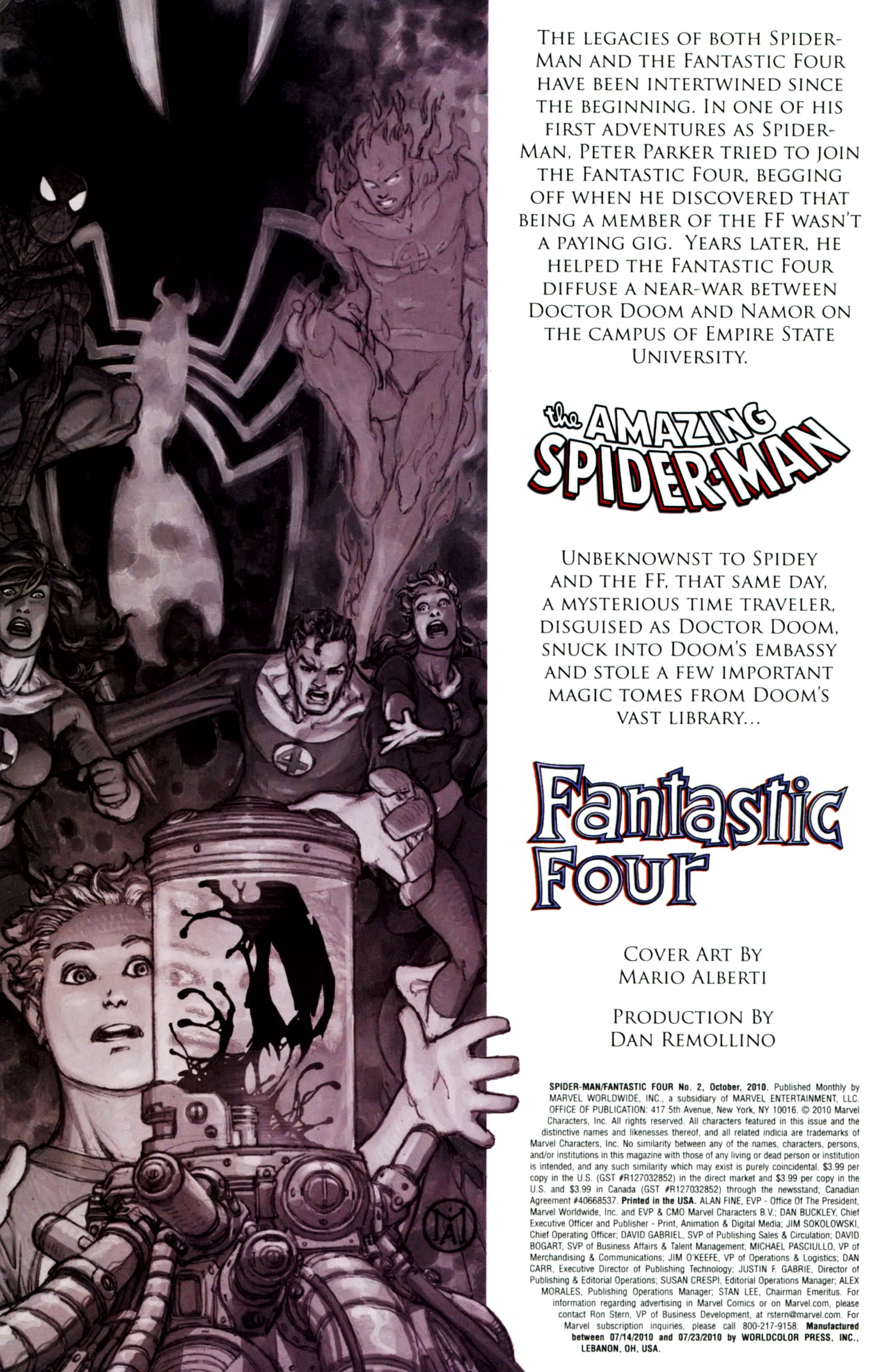 Read online Spider-Man/Fantastic Four comic -  Issue #2 - 3