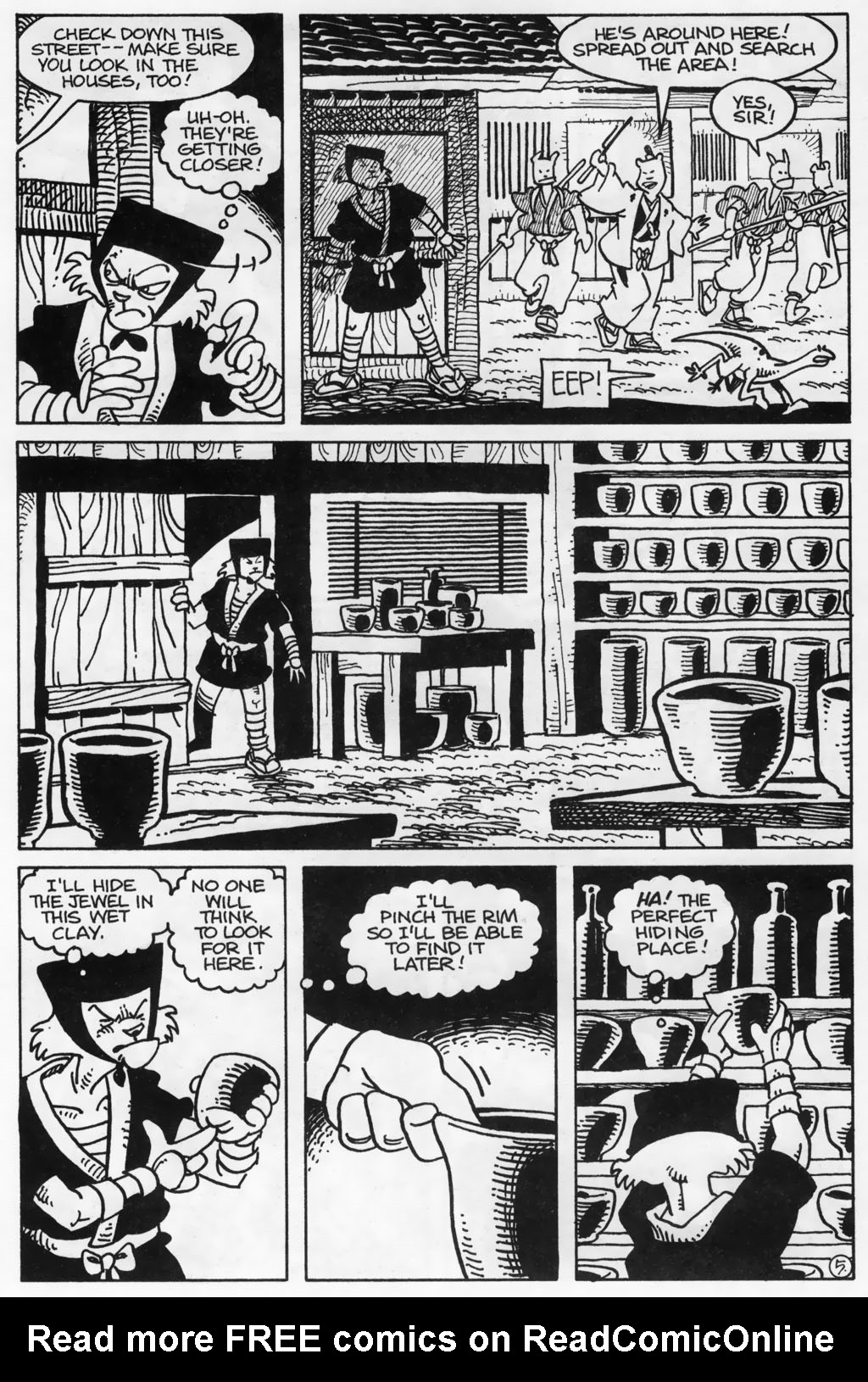 Read online Usagi Yojimbo (1996) comic -  Issue #33 - 6