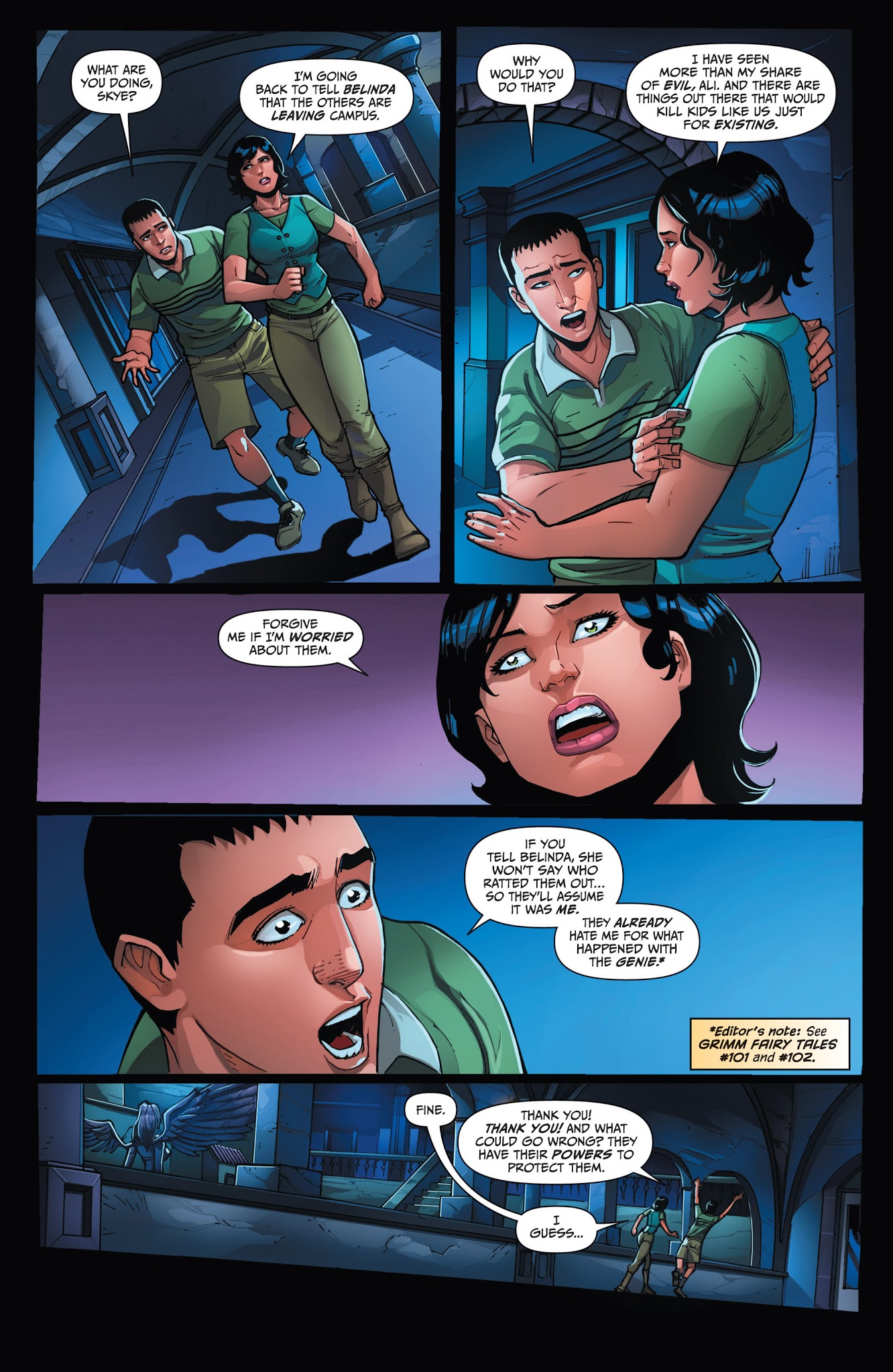 Read online Grimm Fairy Tales: Halloween Special comic -  Issue #6 - 9