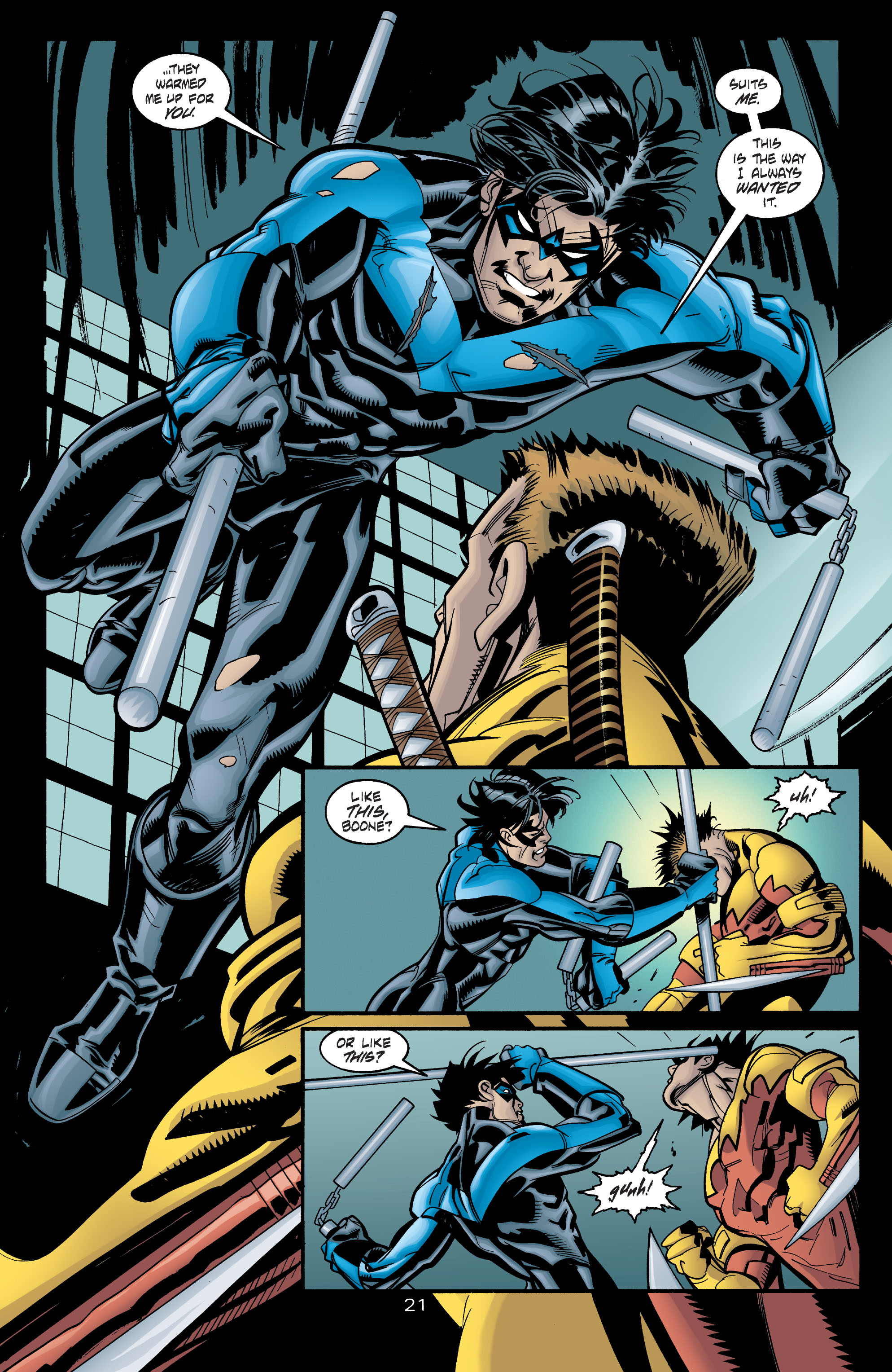 Read online Nightwing (1996) comic -  Issue #57 - 21