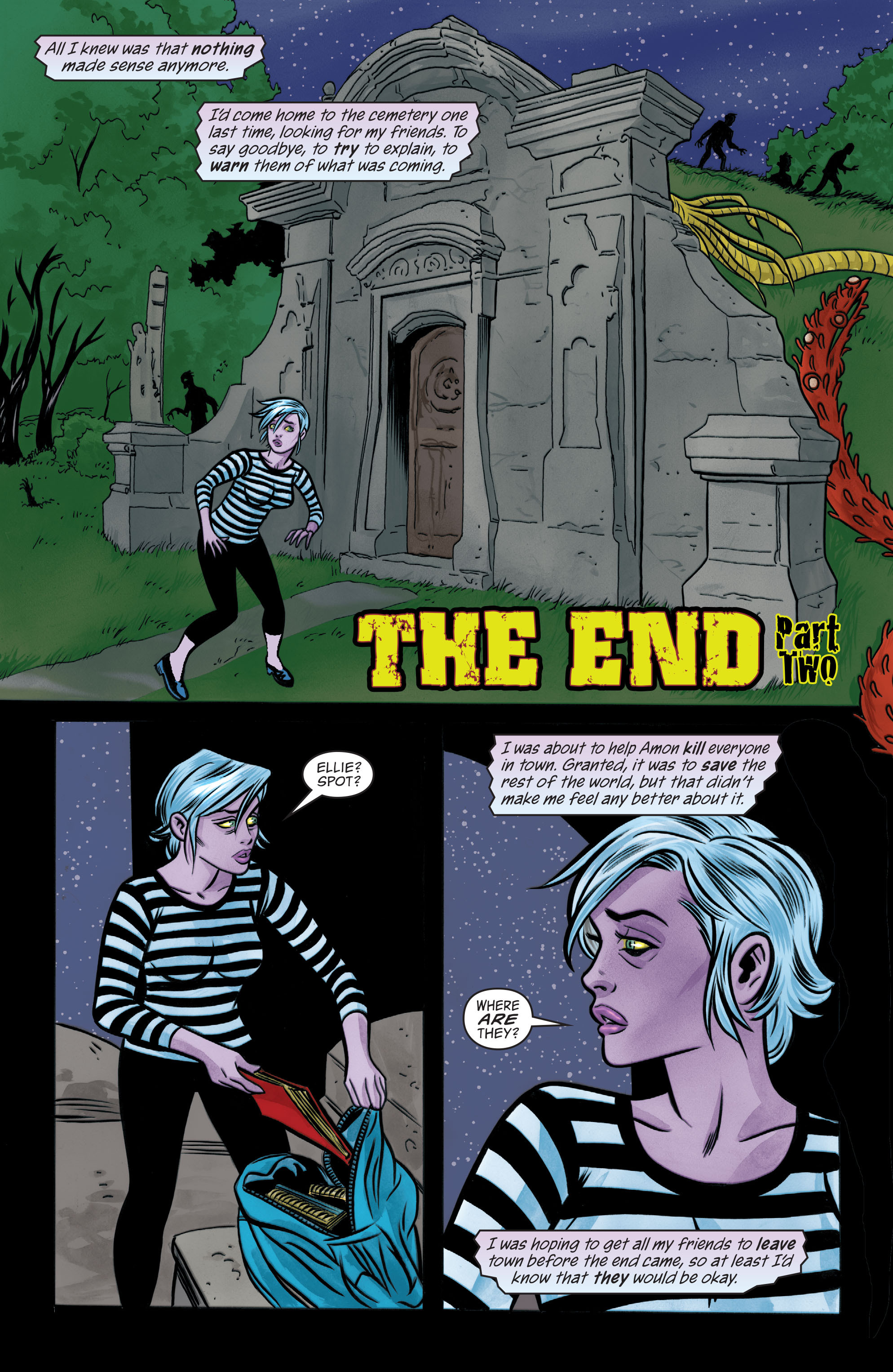 Read online iZombie comic -  Issue # _TPB 4 - Repossessed - 134