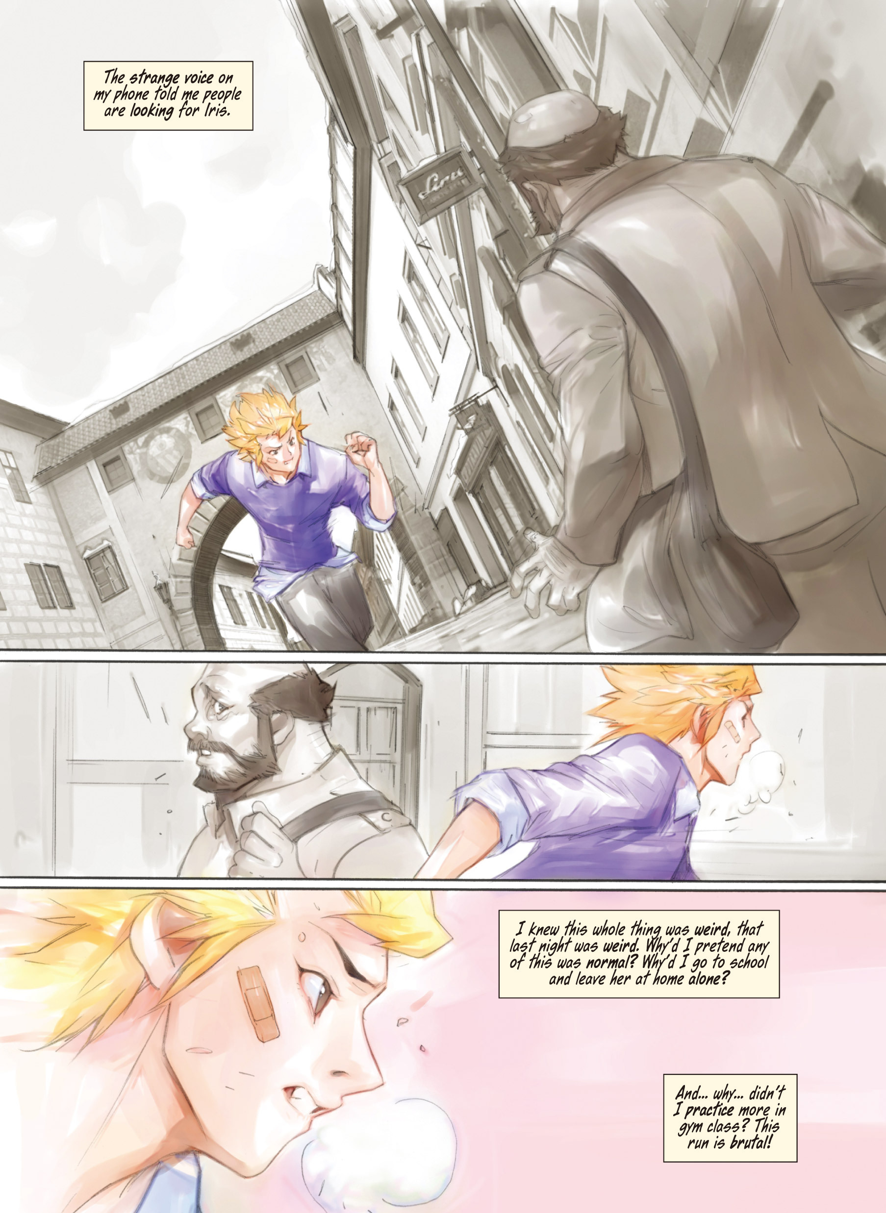 Read online Makeshift Miracle: The Girl From Nowhere comic -  Issue #5 - 3