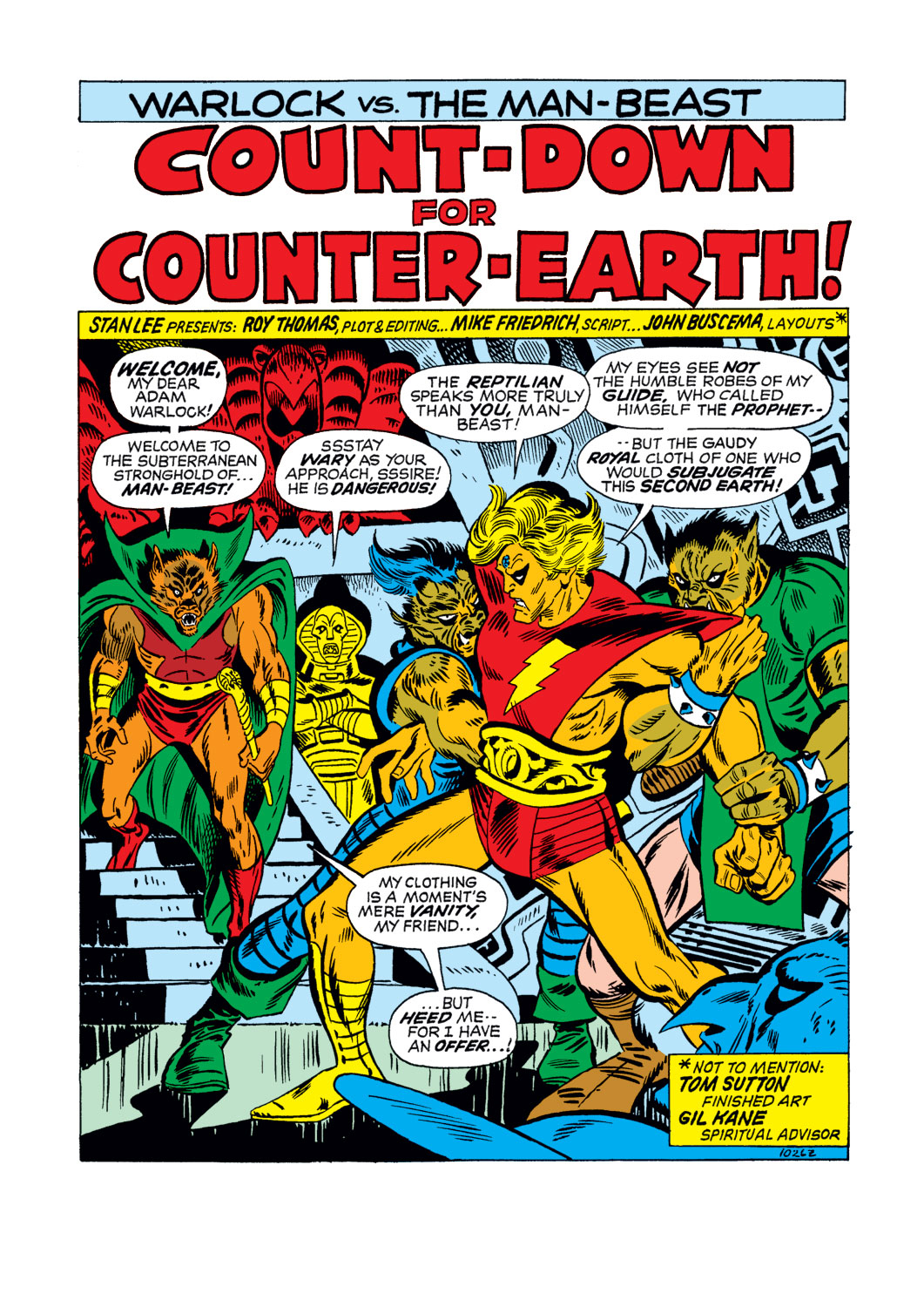 Read online Warlock (1972) comic -  Issue #2 - 2
