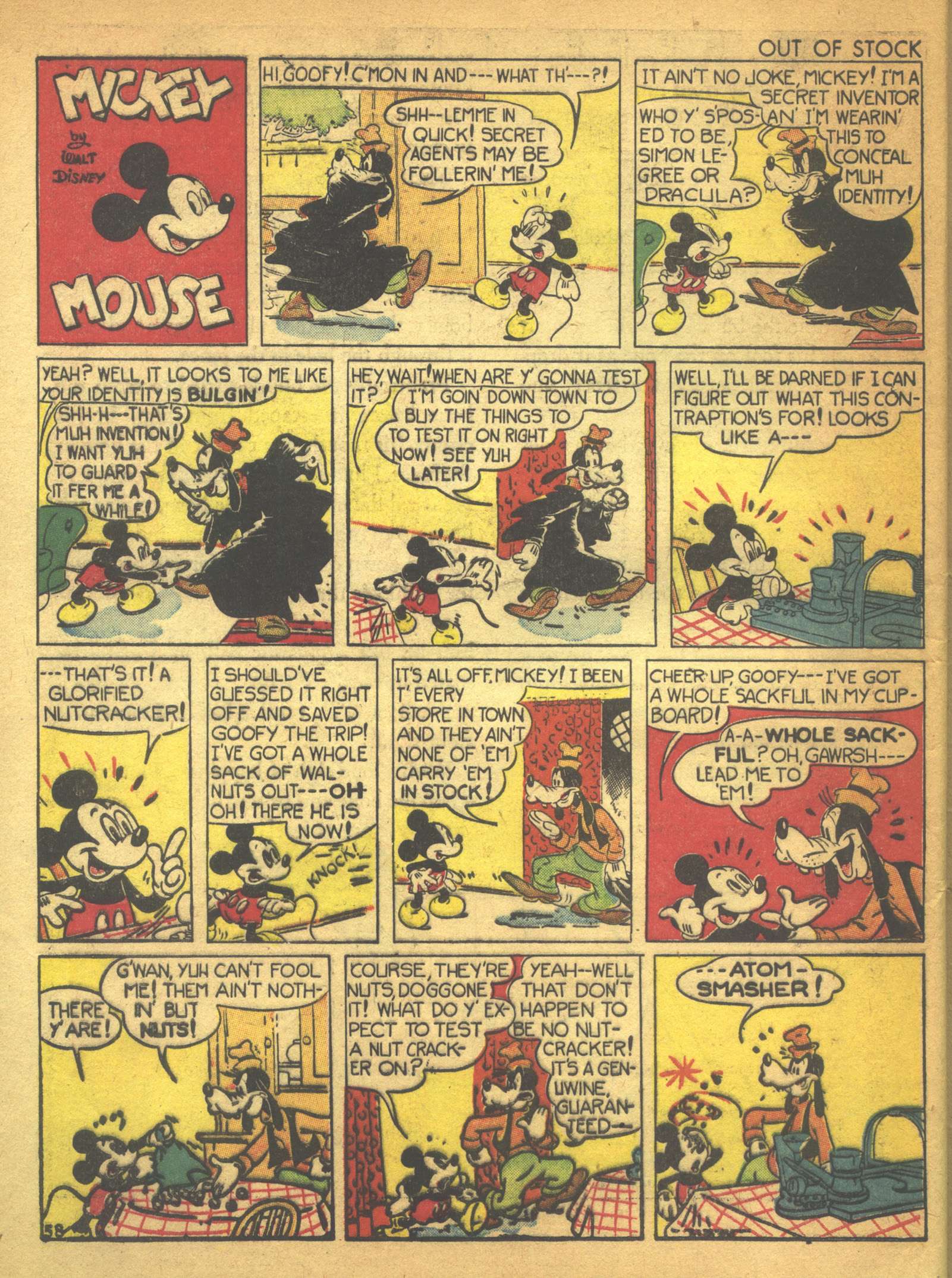 Read online Walt Disney's Comics and Stories comic -  Issue #20 - 60