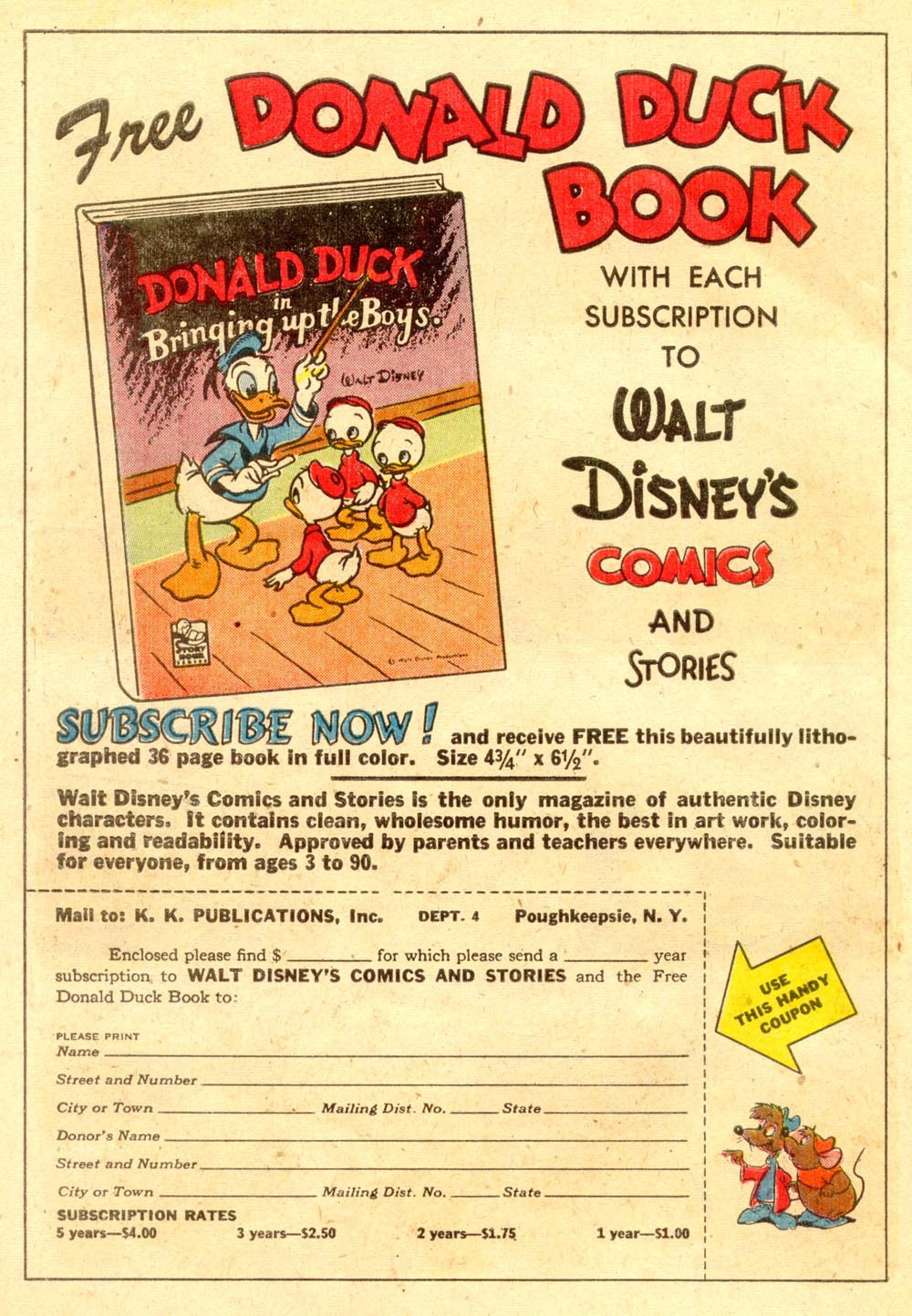 Read online Walt Disney's Comics and Stories comic -  Issue #151 - 50