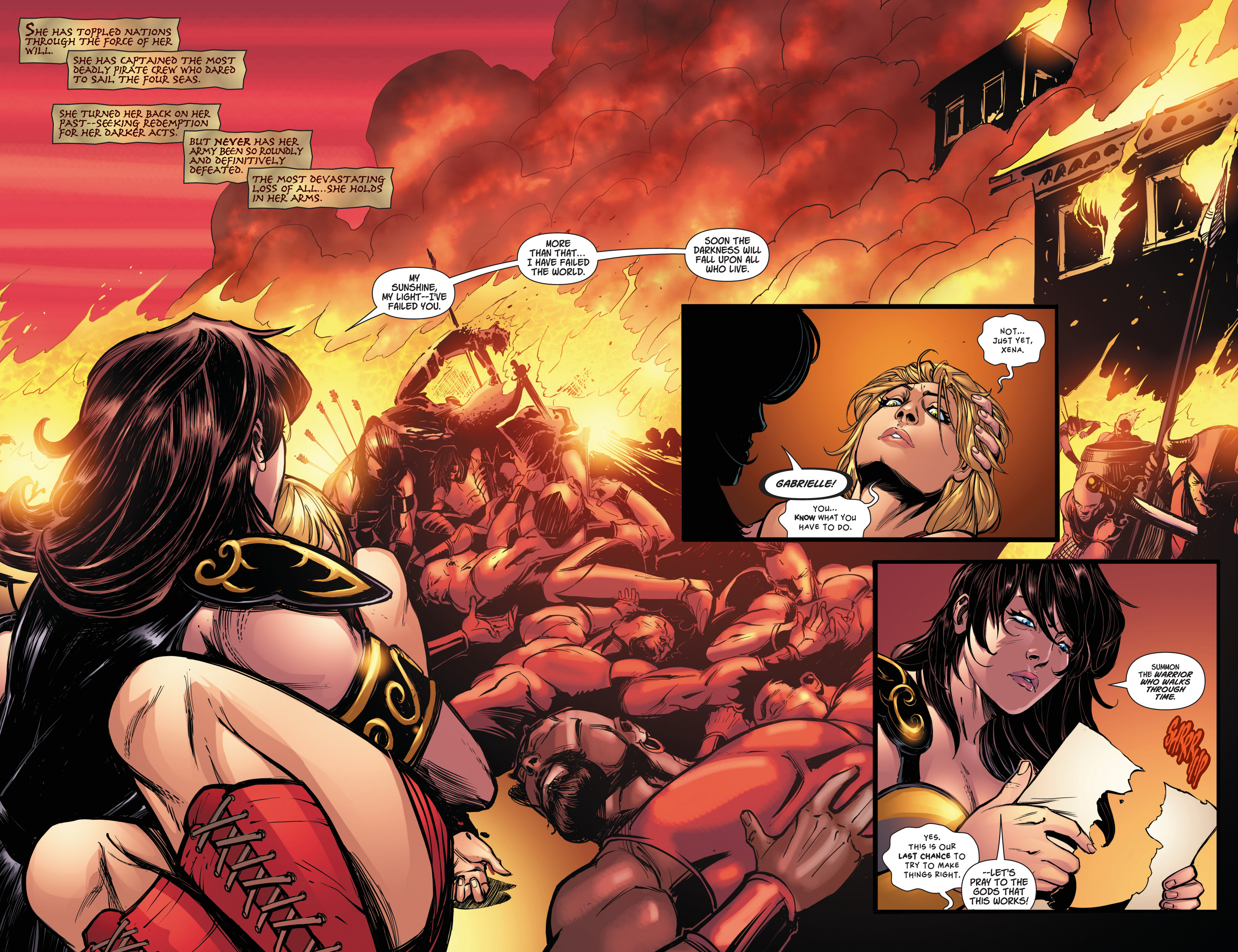 Read online Army Of Darkness/Xena: Forever…And A Day comic -  Issue #2 - 4