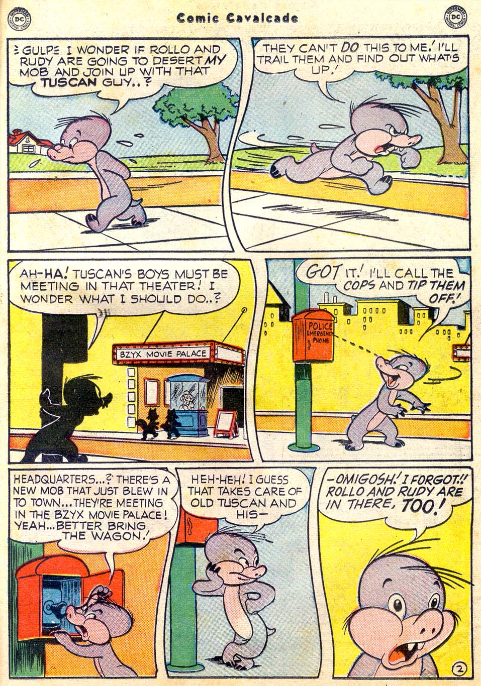 Read online Comic Cavalcade comic -  Issue #36 - 21
