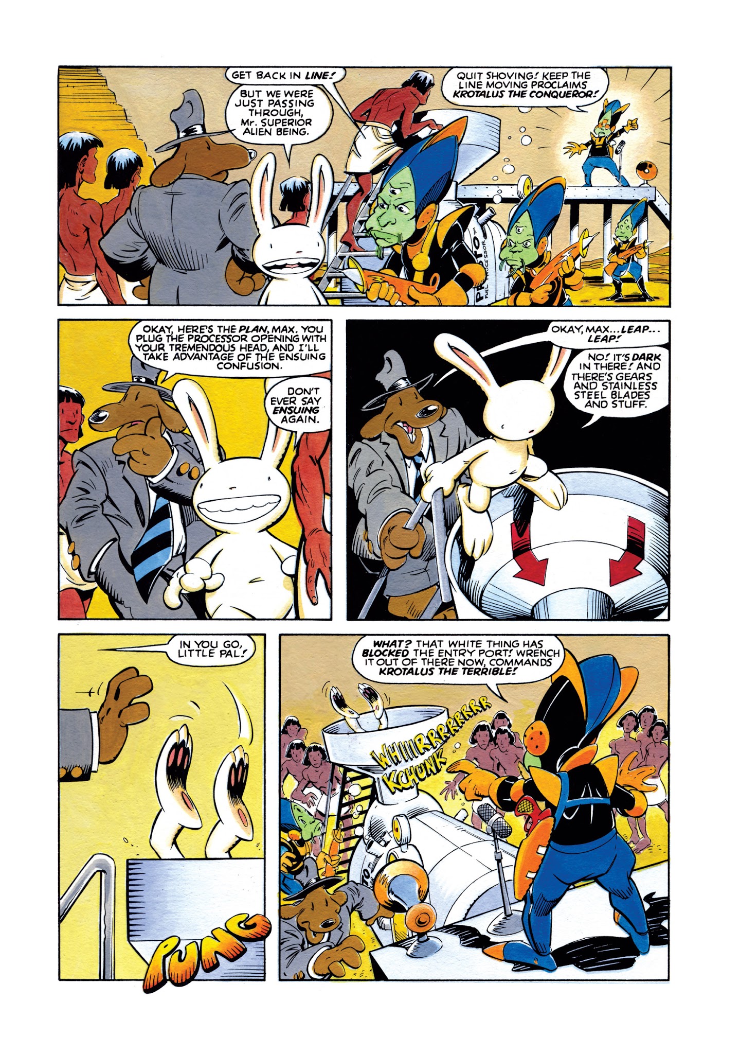 Read online Sam & Max Surfin' The Highway comic -  Issue # TPB - 152