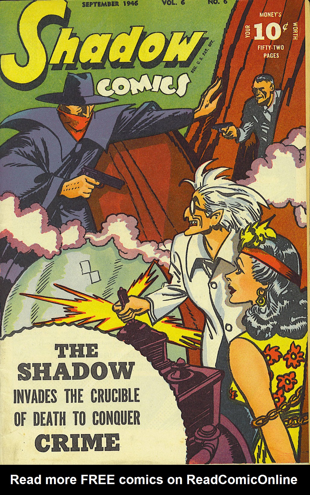 Read online Shadow Comics comic -  Issue #66 - 1