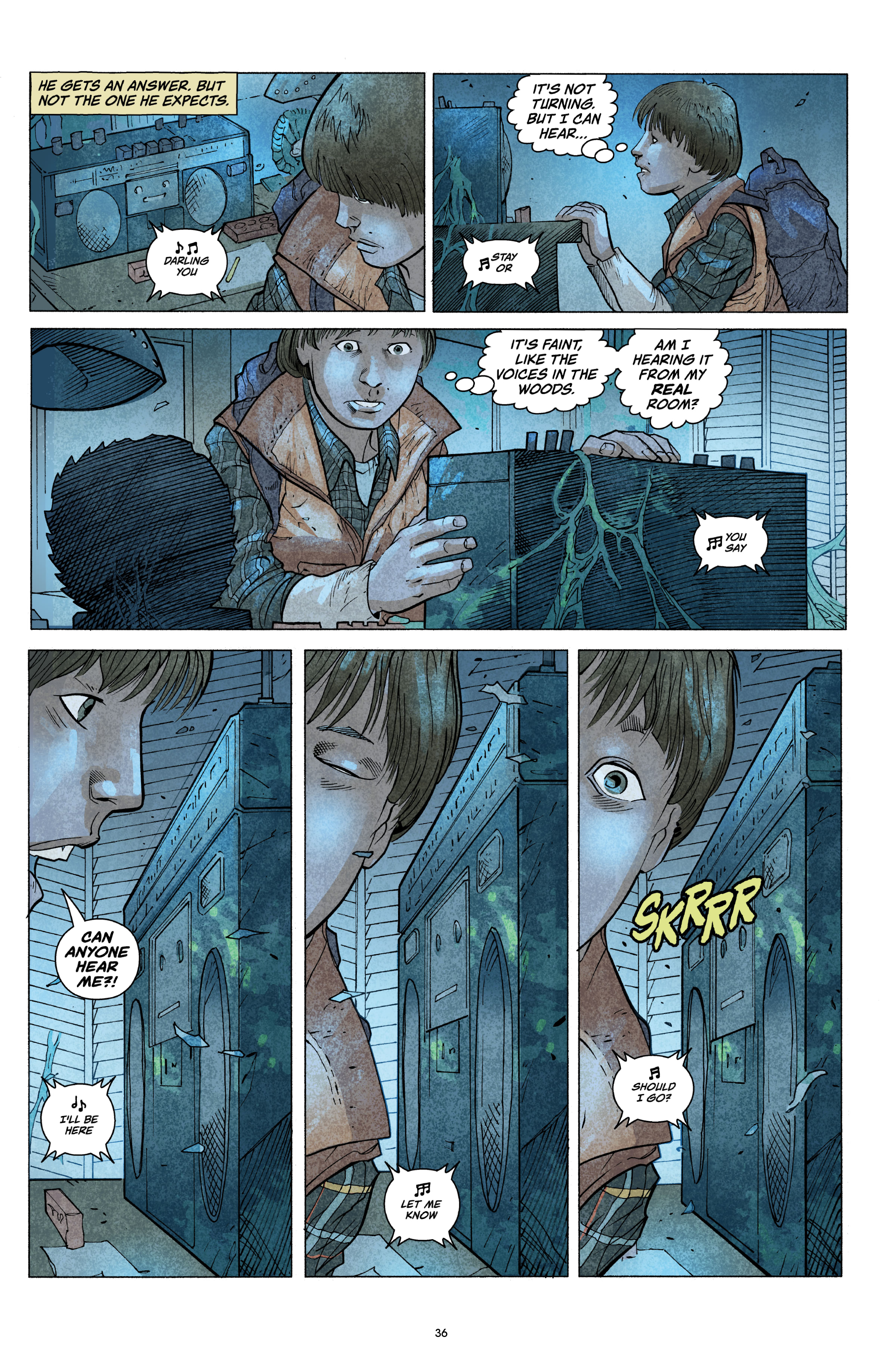 Read online Stranger Things Library Edition comic -  Issue # TPB 1 (Part 1) - 36