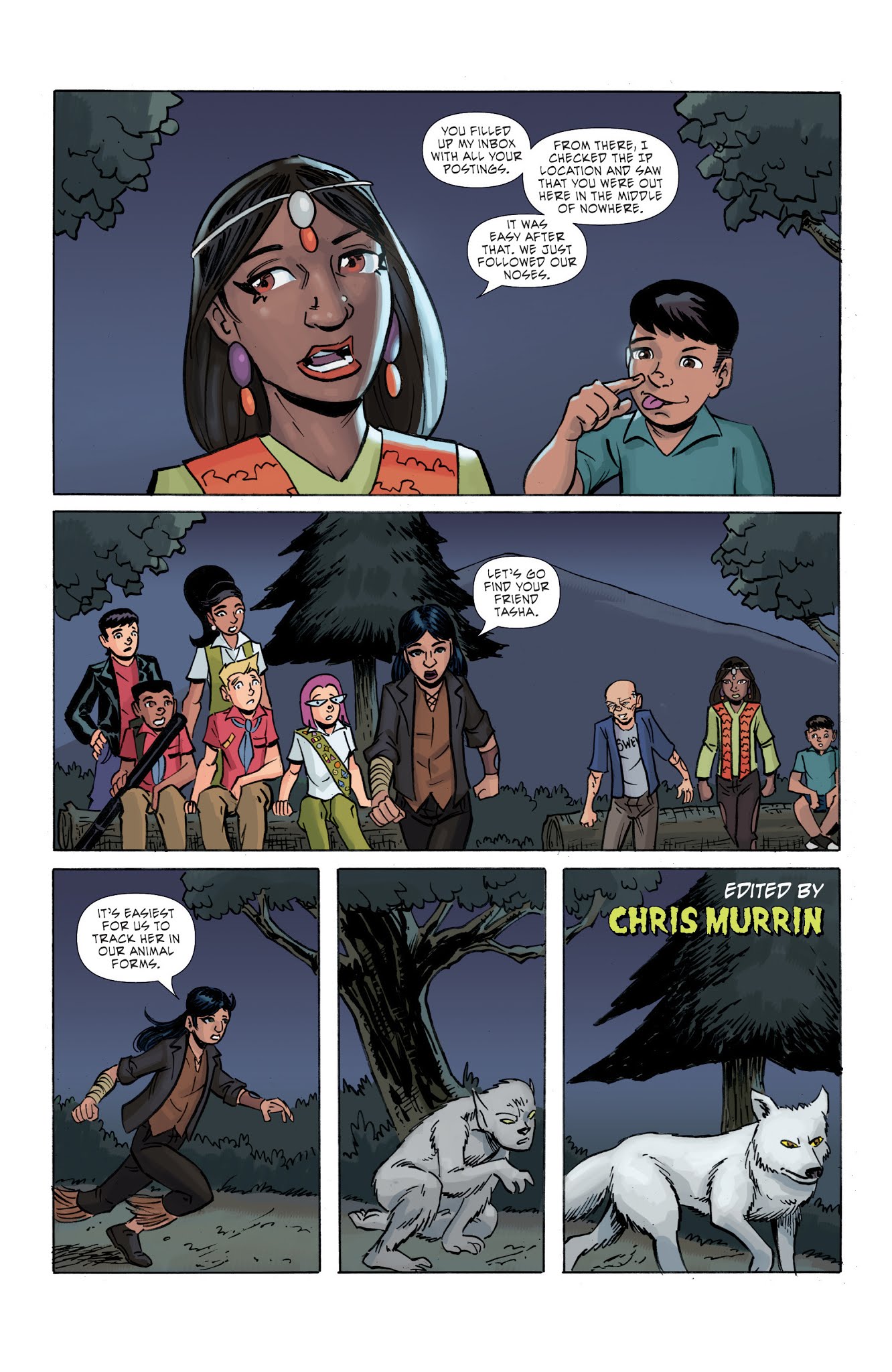 Read online Ghoul Scouts: I Was A Tweenage Werewolf! comic -  Issue #4 - 7