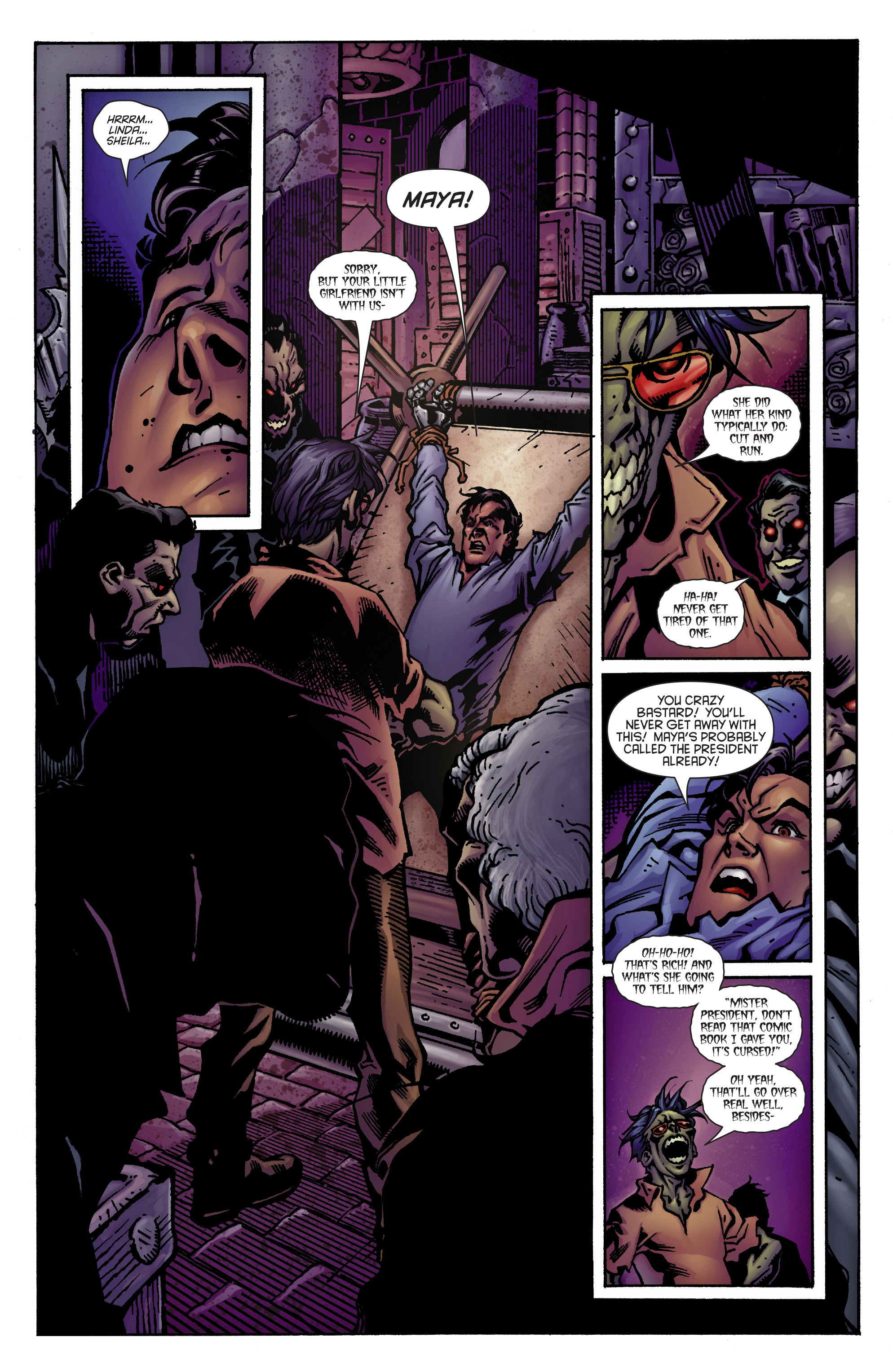 Read online Army of Darkness: Ash Saves Obama comic -  Issue #4 - 11