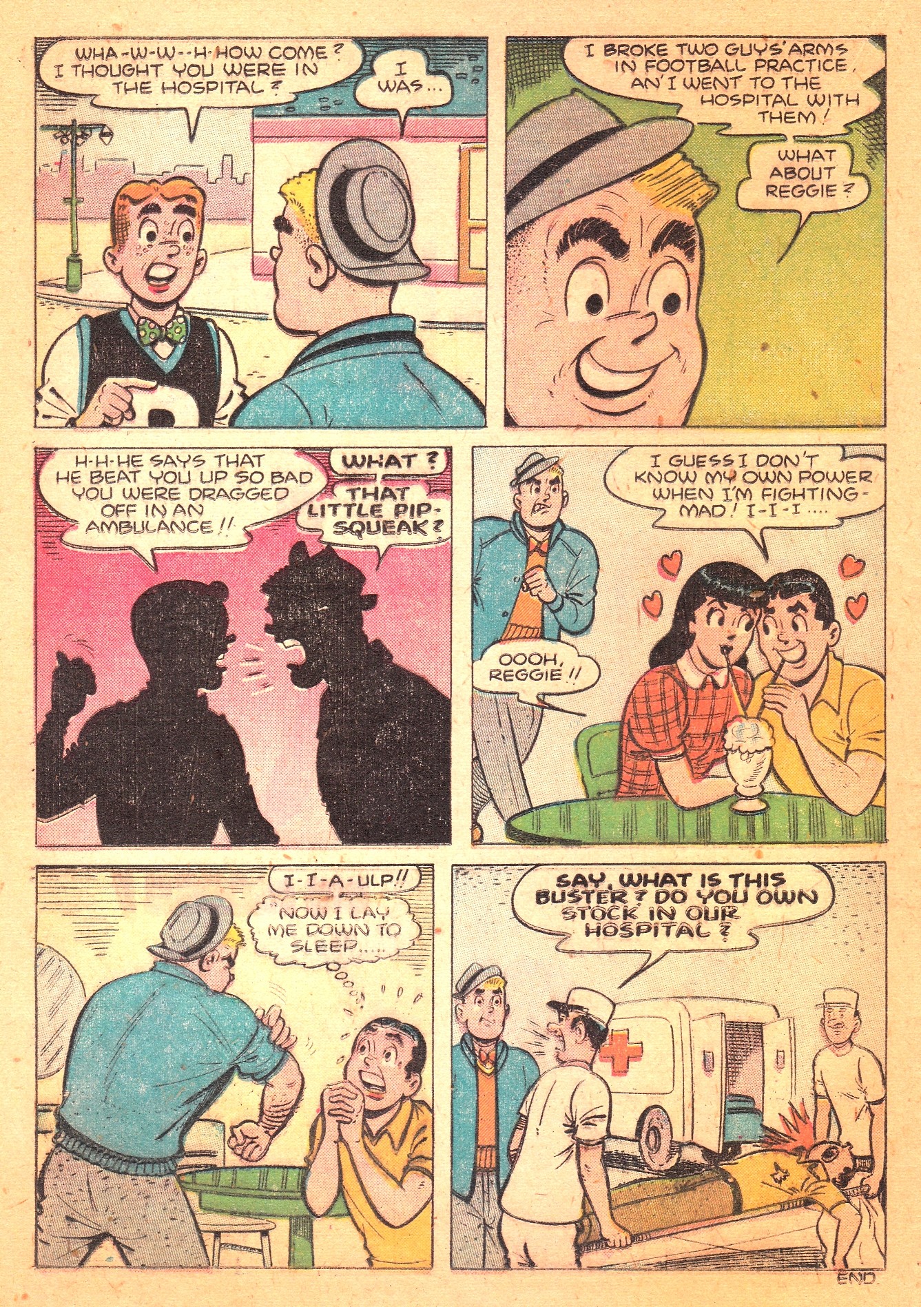 Read online Archie's Rival Reggie comic -  Issue #10 - 20