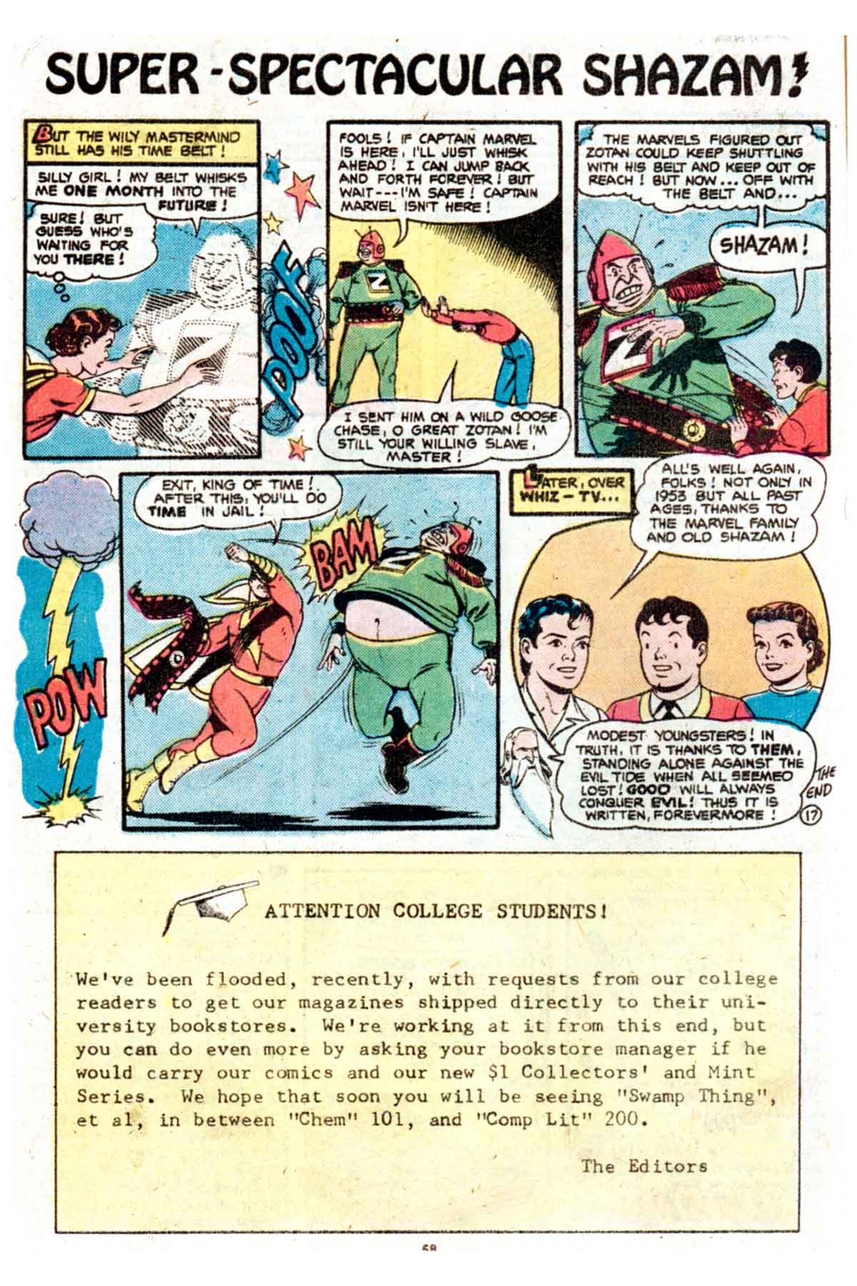 Read online Shazam! (1973) comic -  Issue #15 - 58